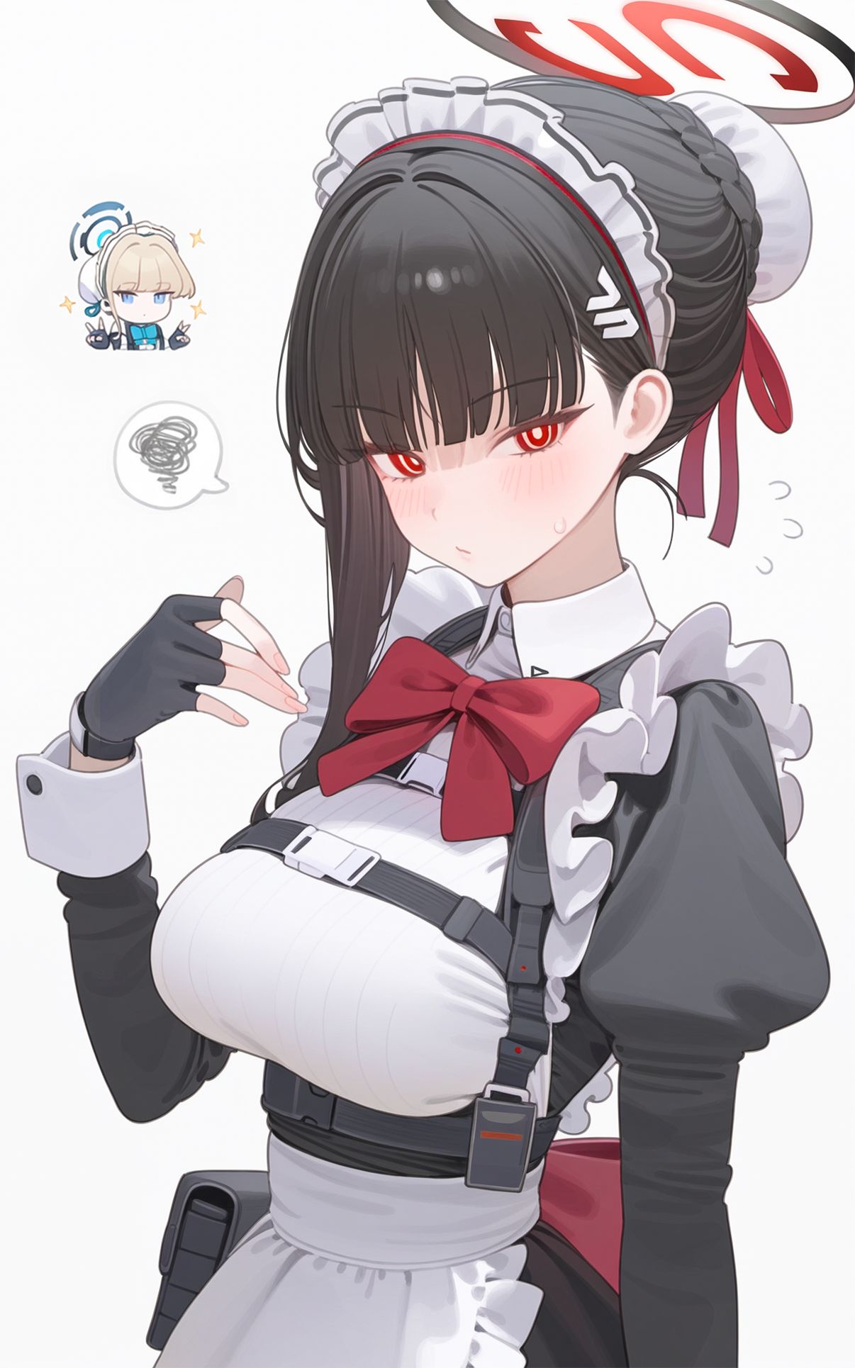 里约（女仆）插画图片壁纸