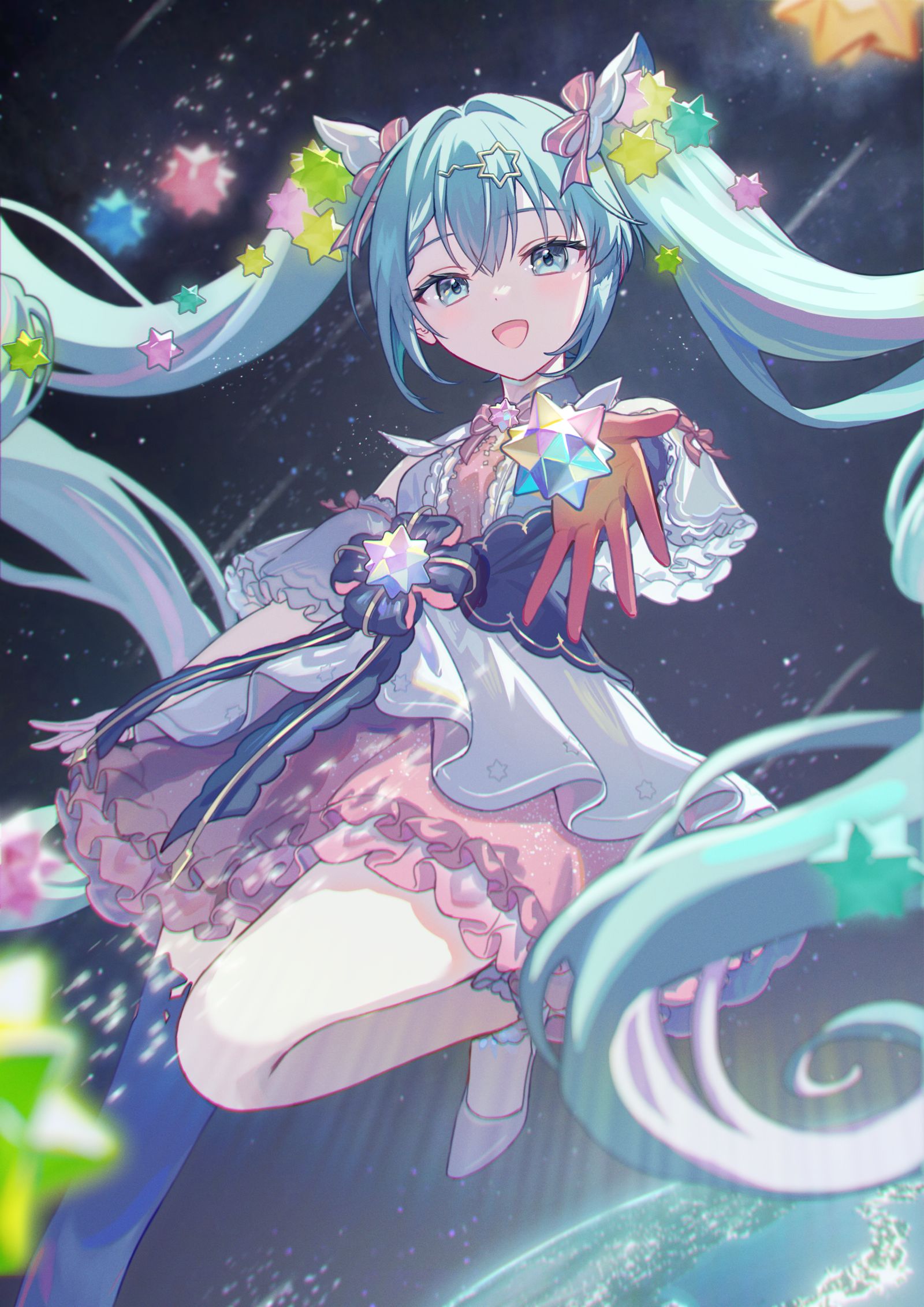 Music to the Blue Star✩.˚