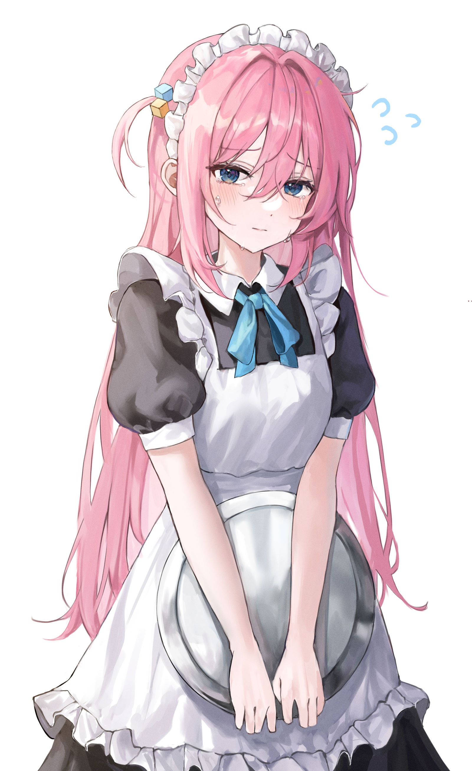 女仆孤身一人插画图片壁纸