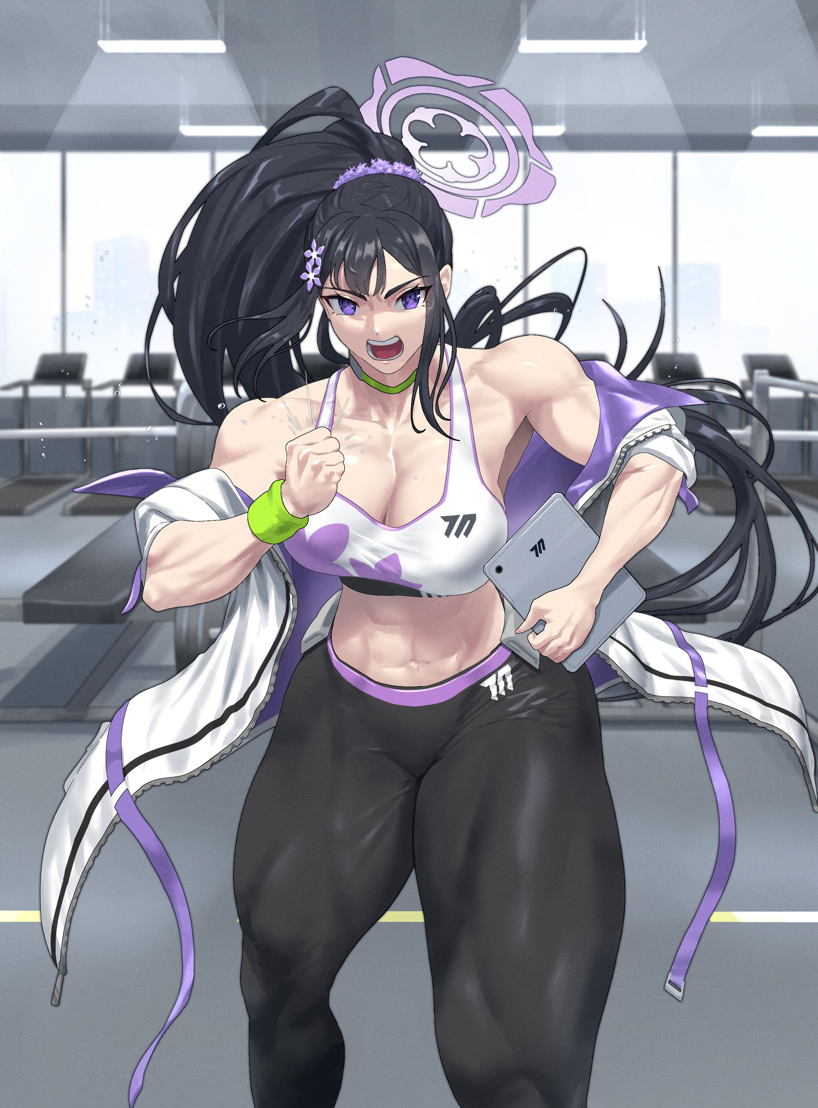 无题-插图肌肉娘