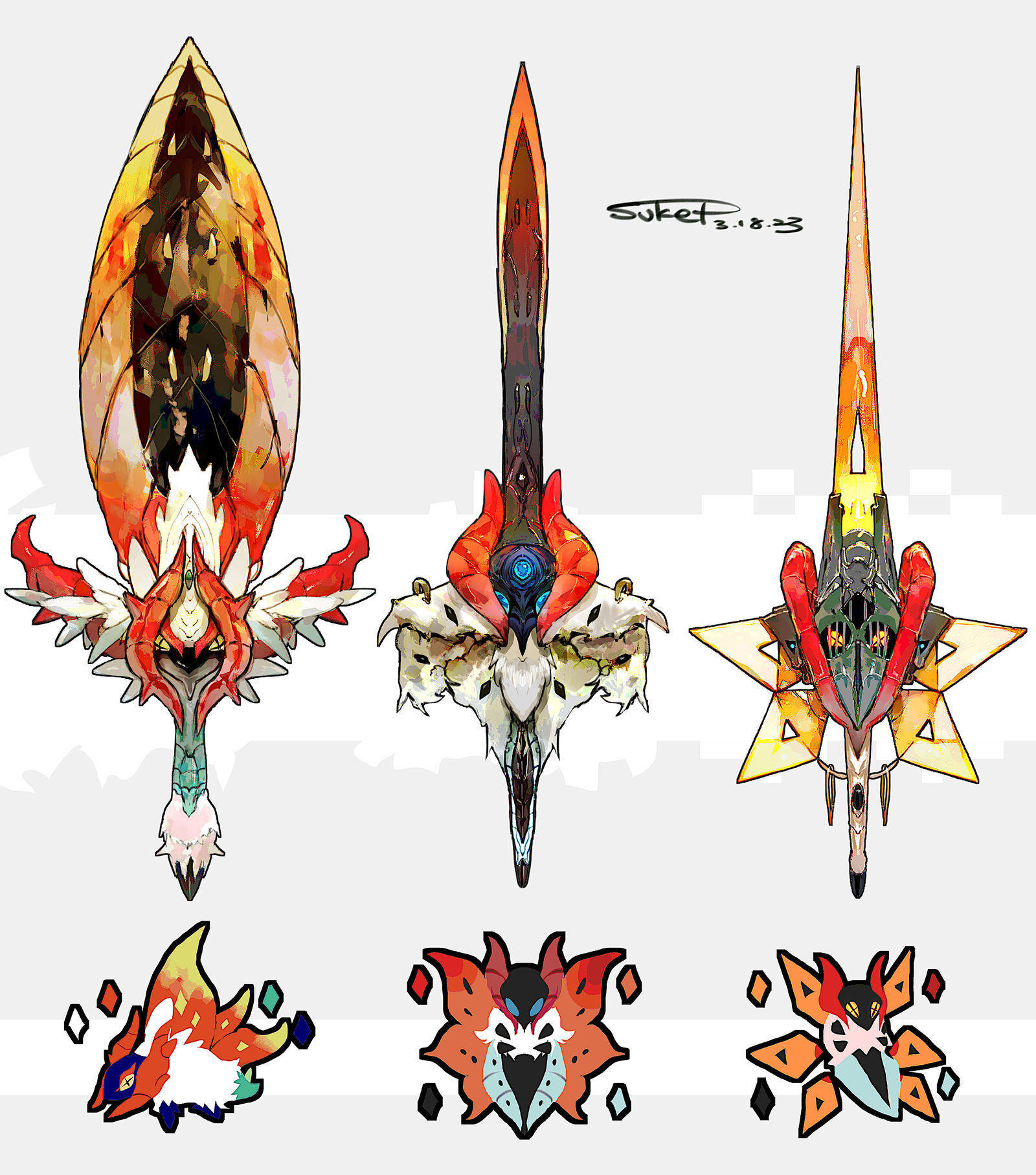 以小精灵为主题的武器（口袋妖怪）插画图片壁纸
