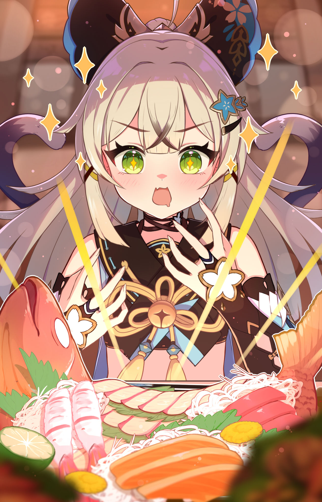 原神　綺良々插画图片壁纸