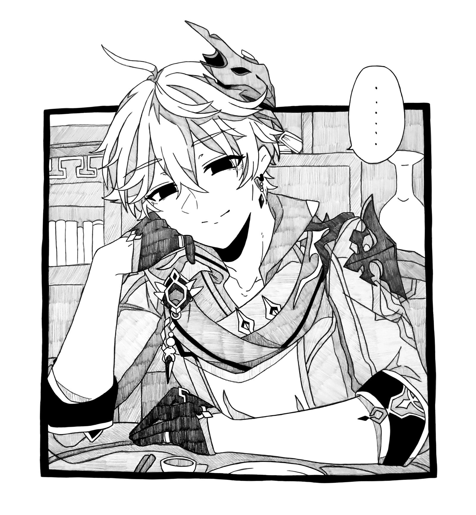 没意思插画图片壁纸