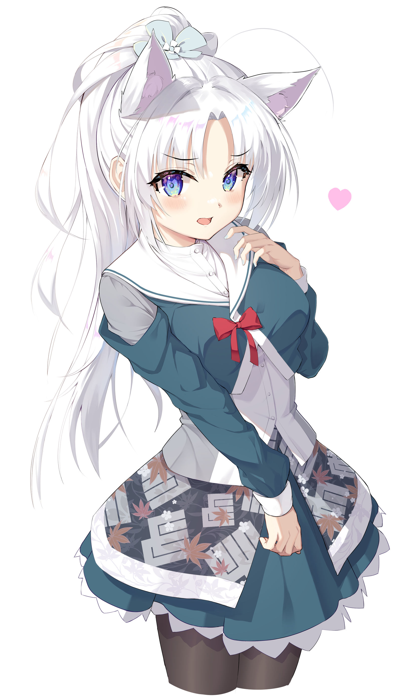兽耳芳乃 Ciallo～(∠・ω< )⌒☆插画图片壁纸