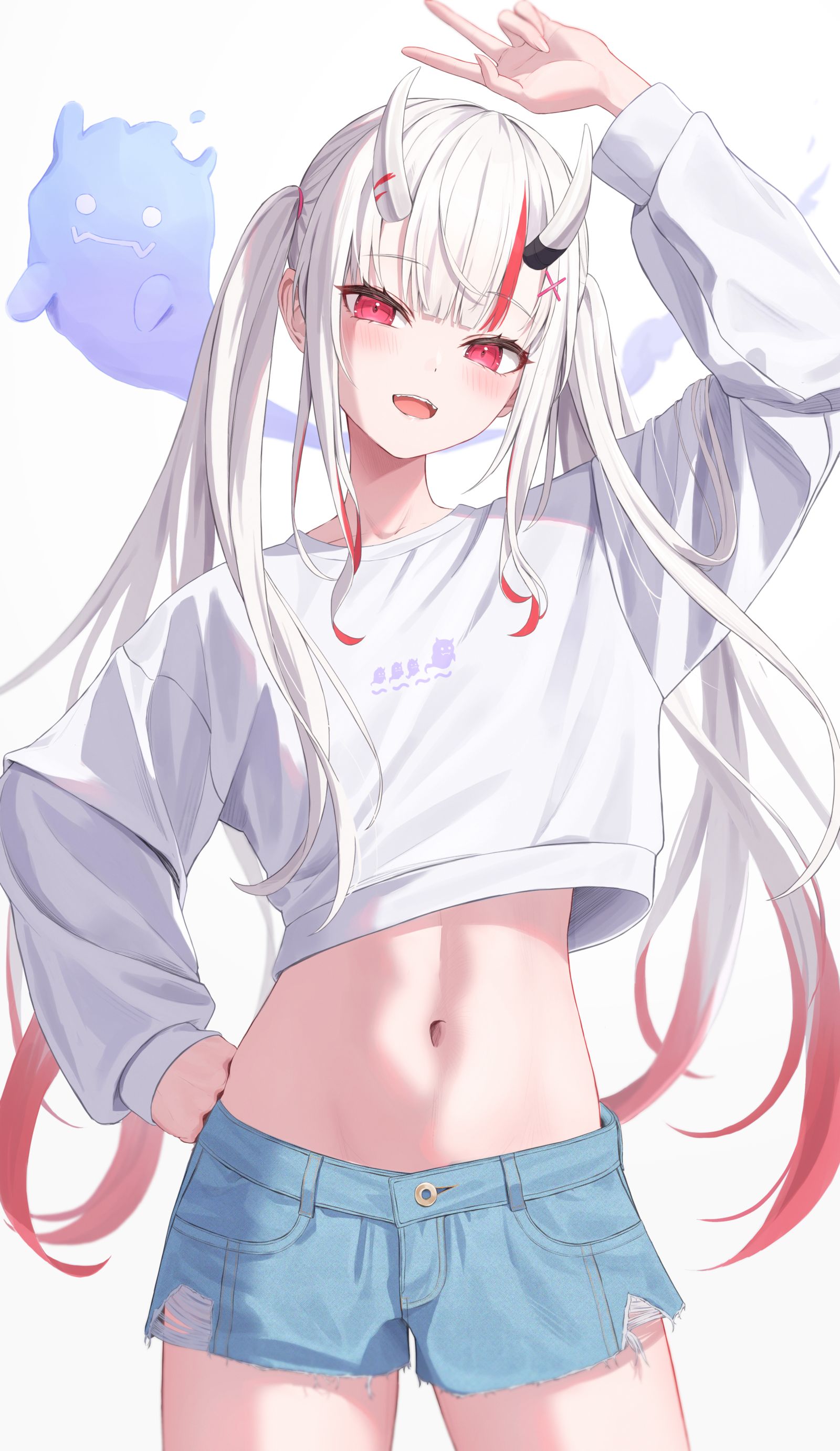 百鬼绫子插画图片壁纸