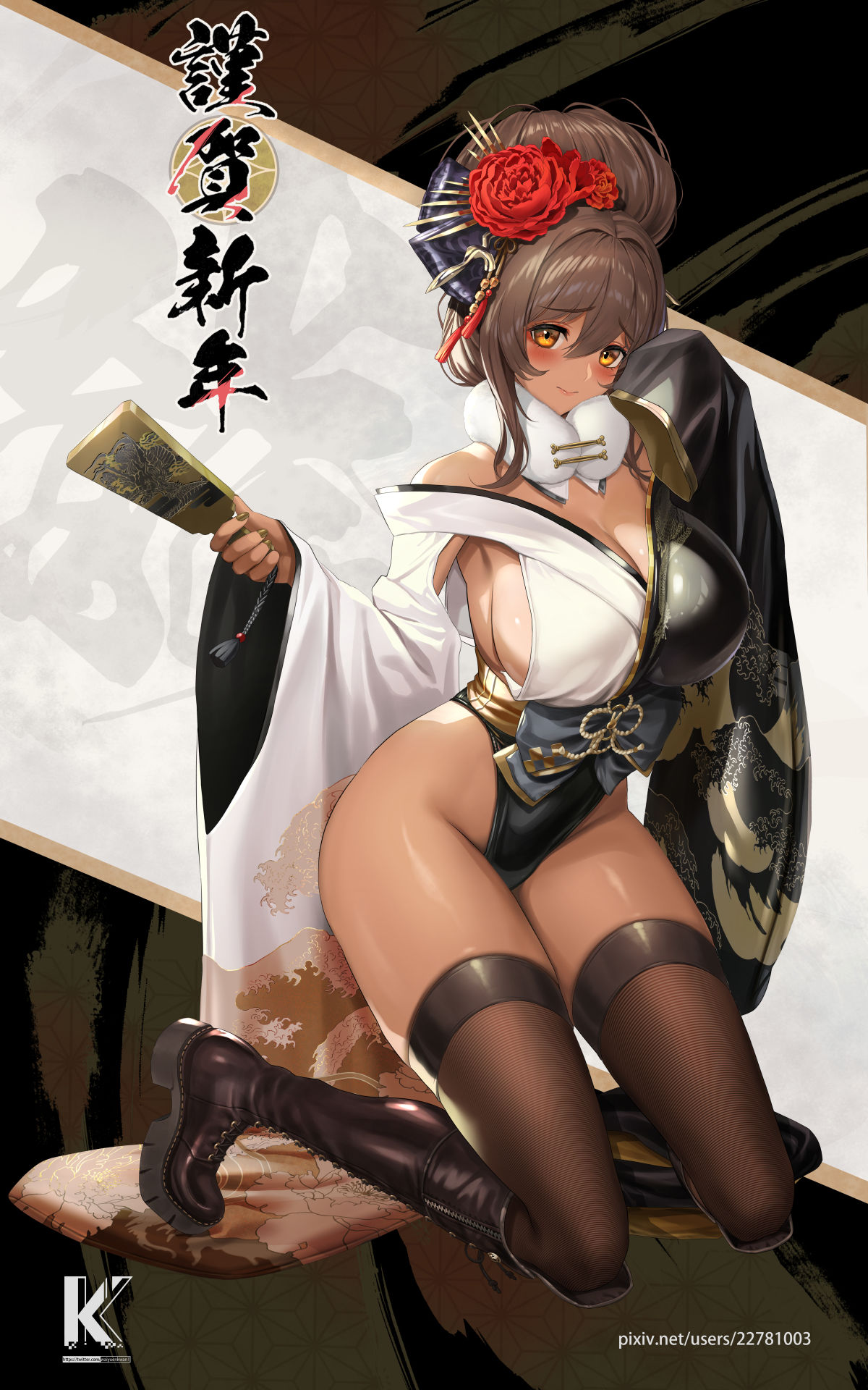 NIKKE黑兔 happy new year2024