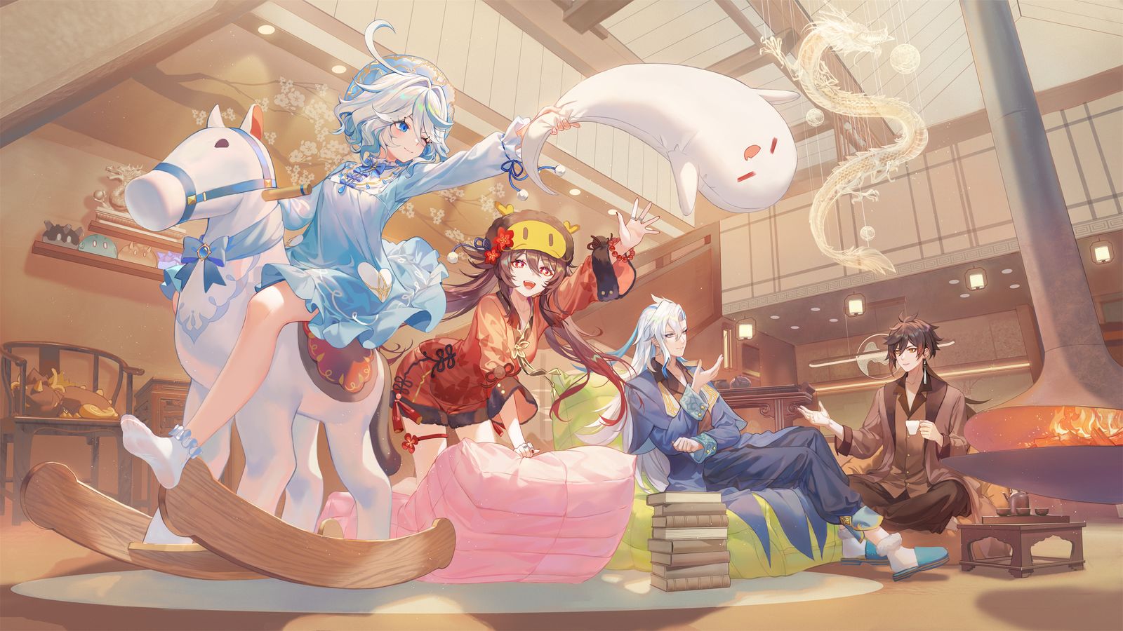 New Year's Eve插画图片壁纸