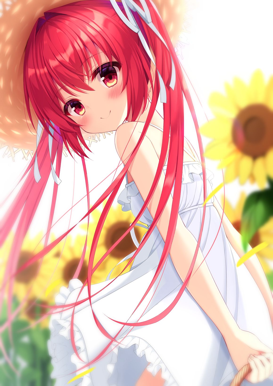 向日葵插画图片壁纸