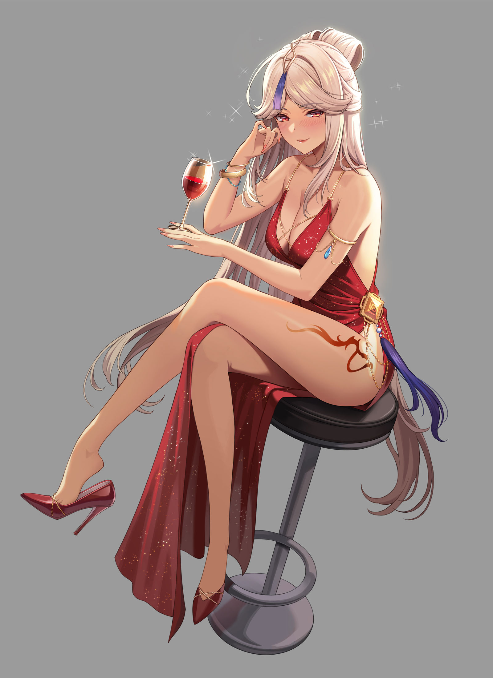 凝光(原神)_全身插画图片壁纸