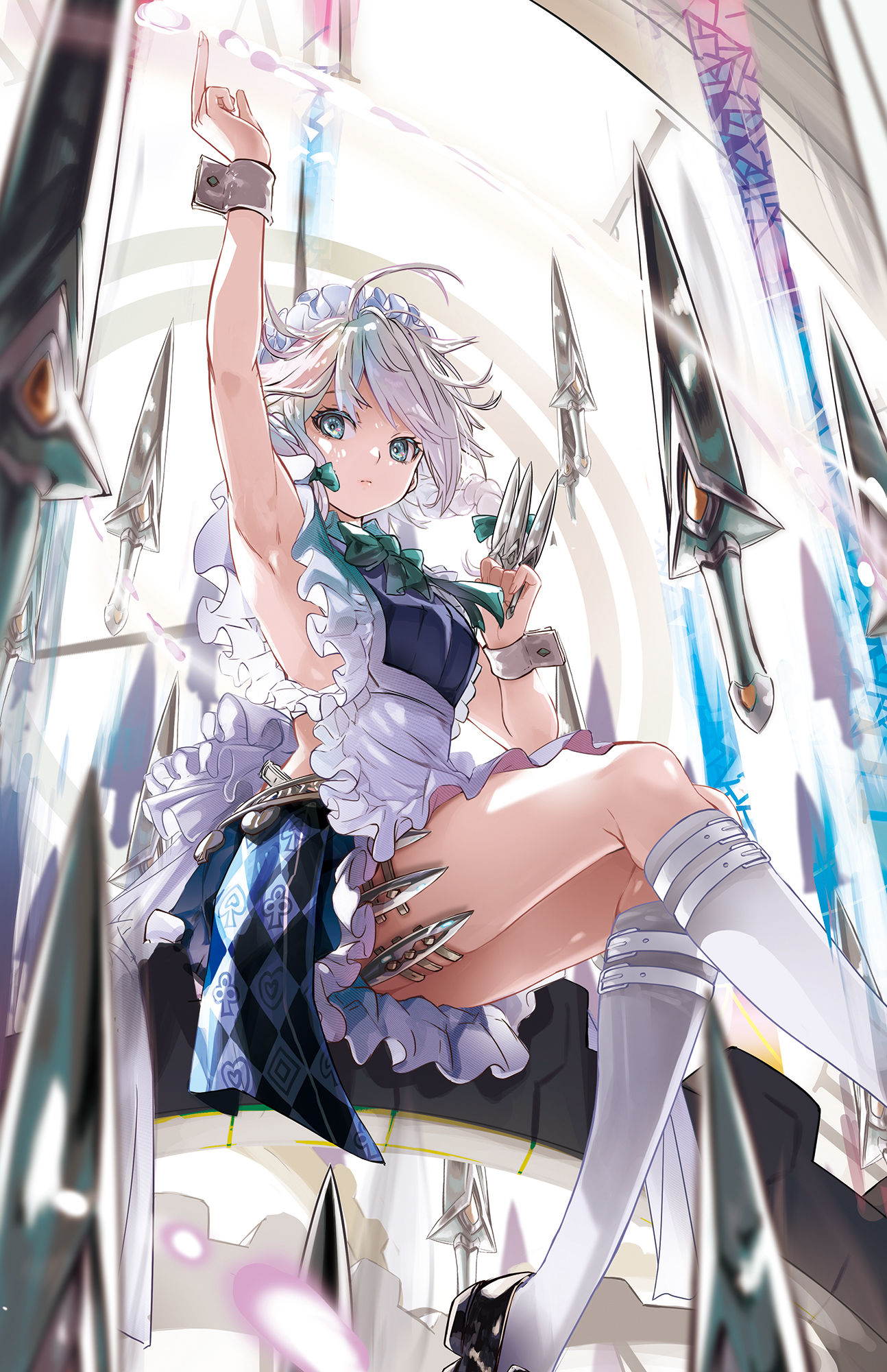 十六夜咲夜插画图片壁纸