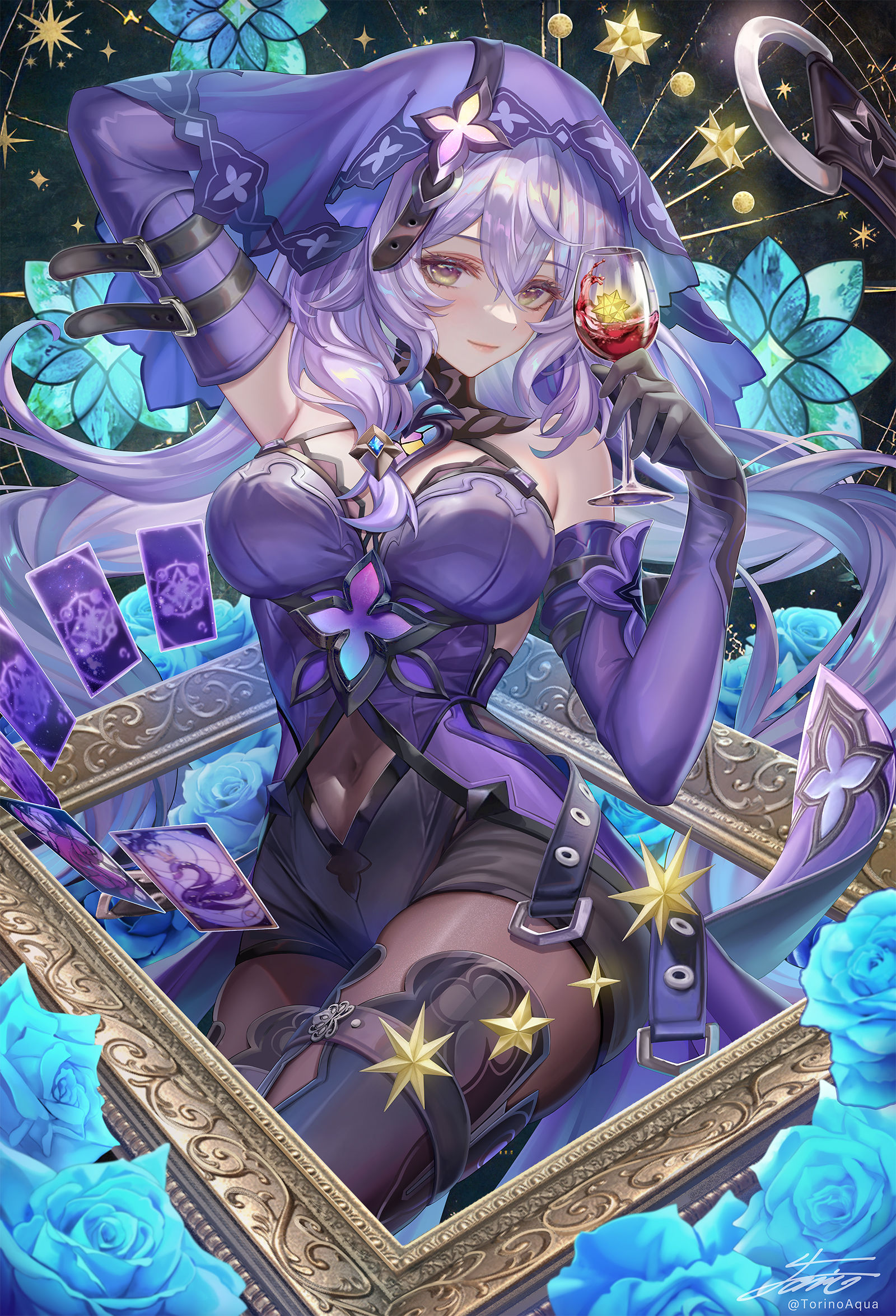 黑天鹅插画图片壁纸