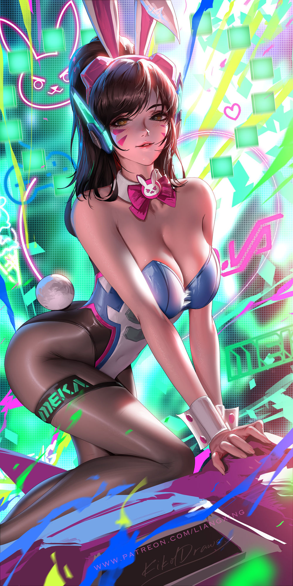 Dva Bunnysuit头像同人高清图