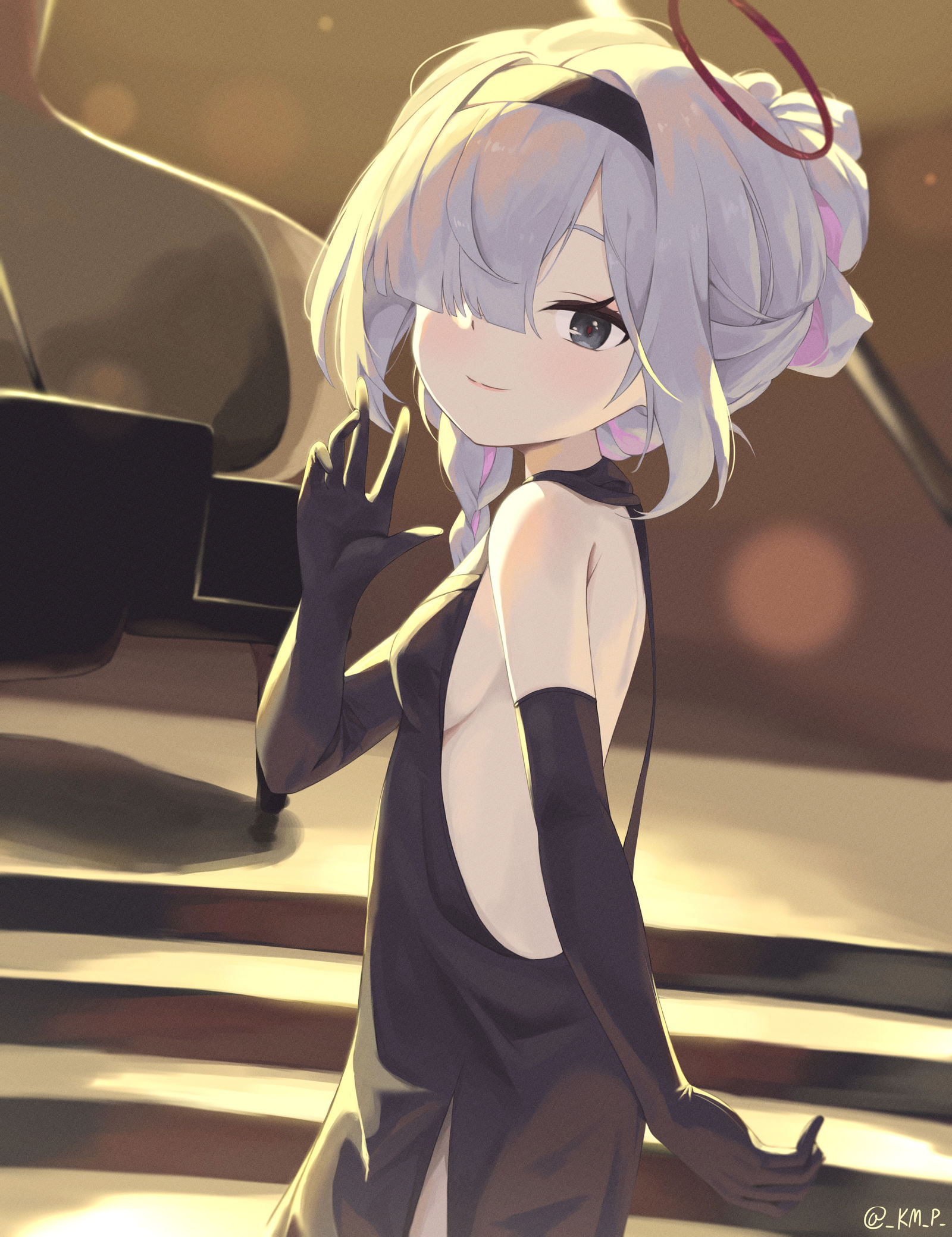 礼服插画图片壁纸
