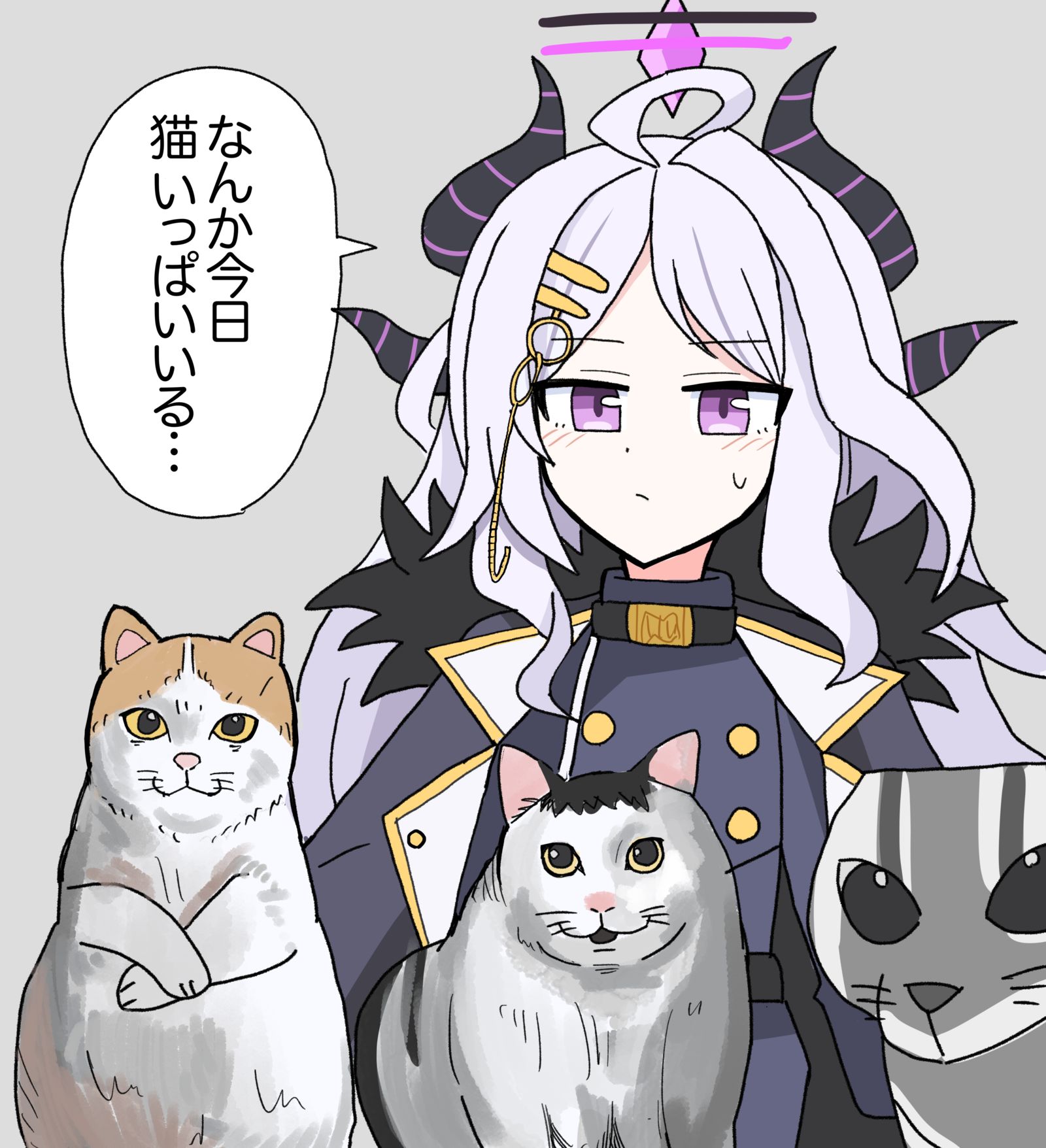 在gehena大量发生的猫
