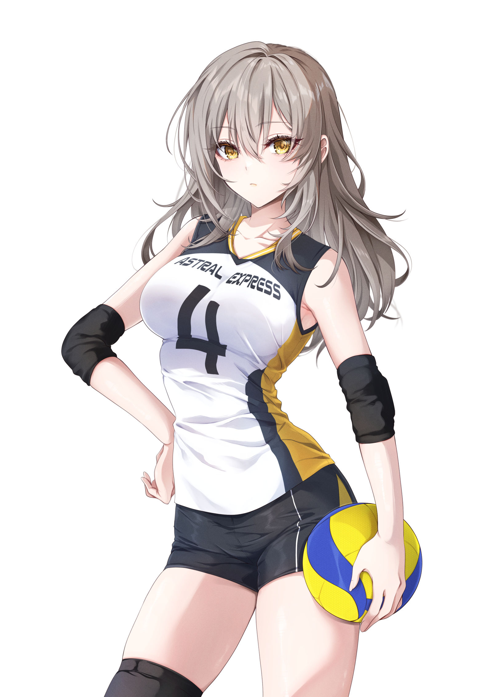 小星星和排球插画图片壁纸