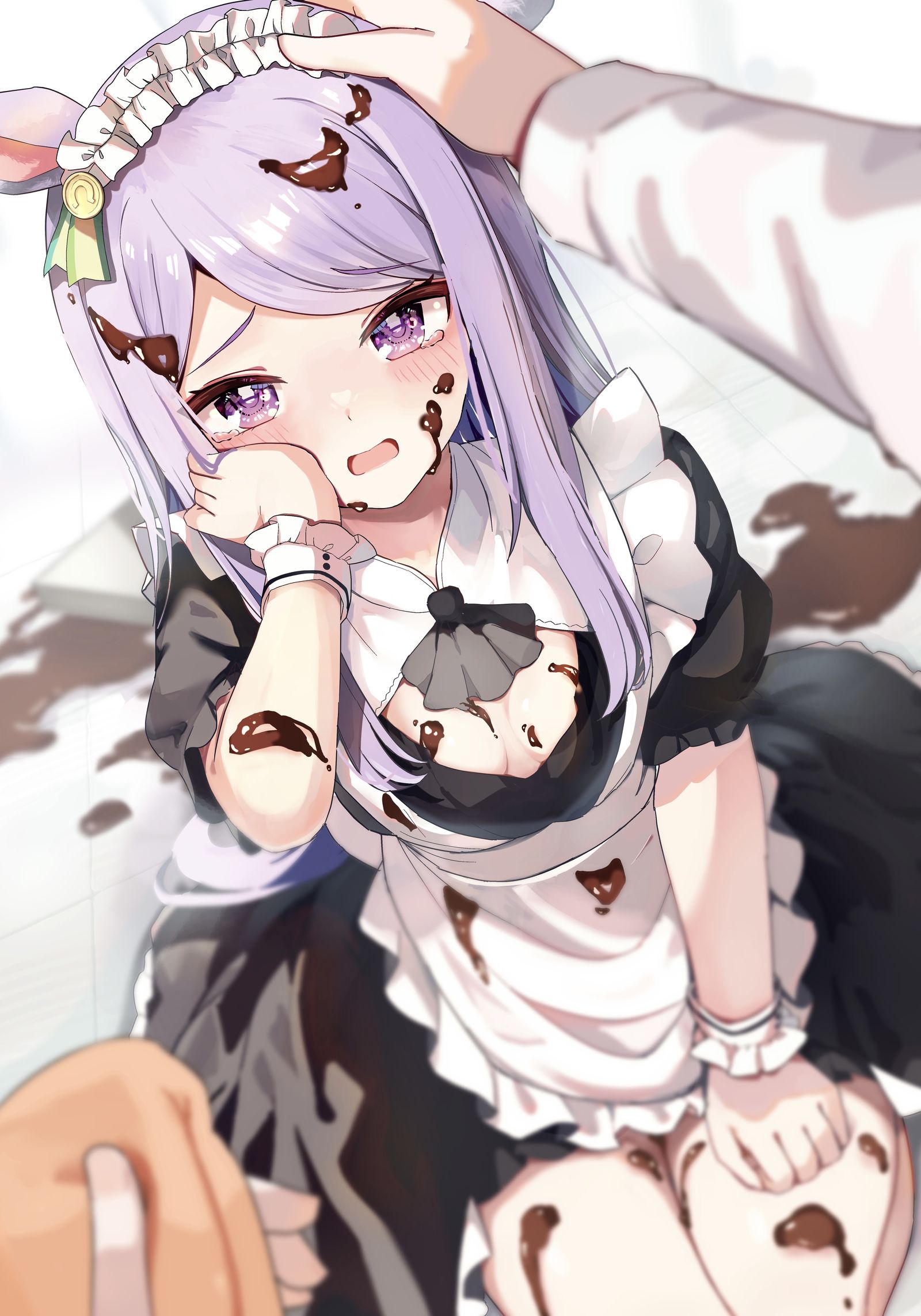 情人节麦当劳“嗯…明明努力了…！”插画图片壁纸