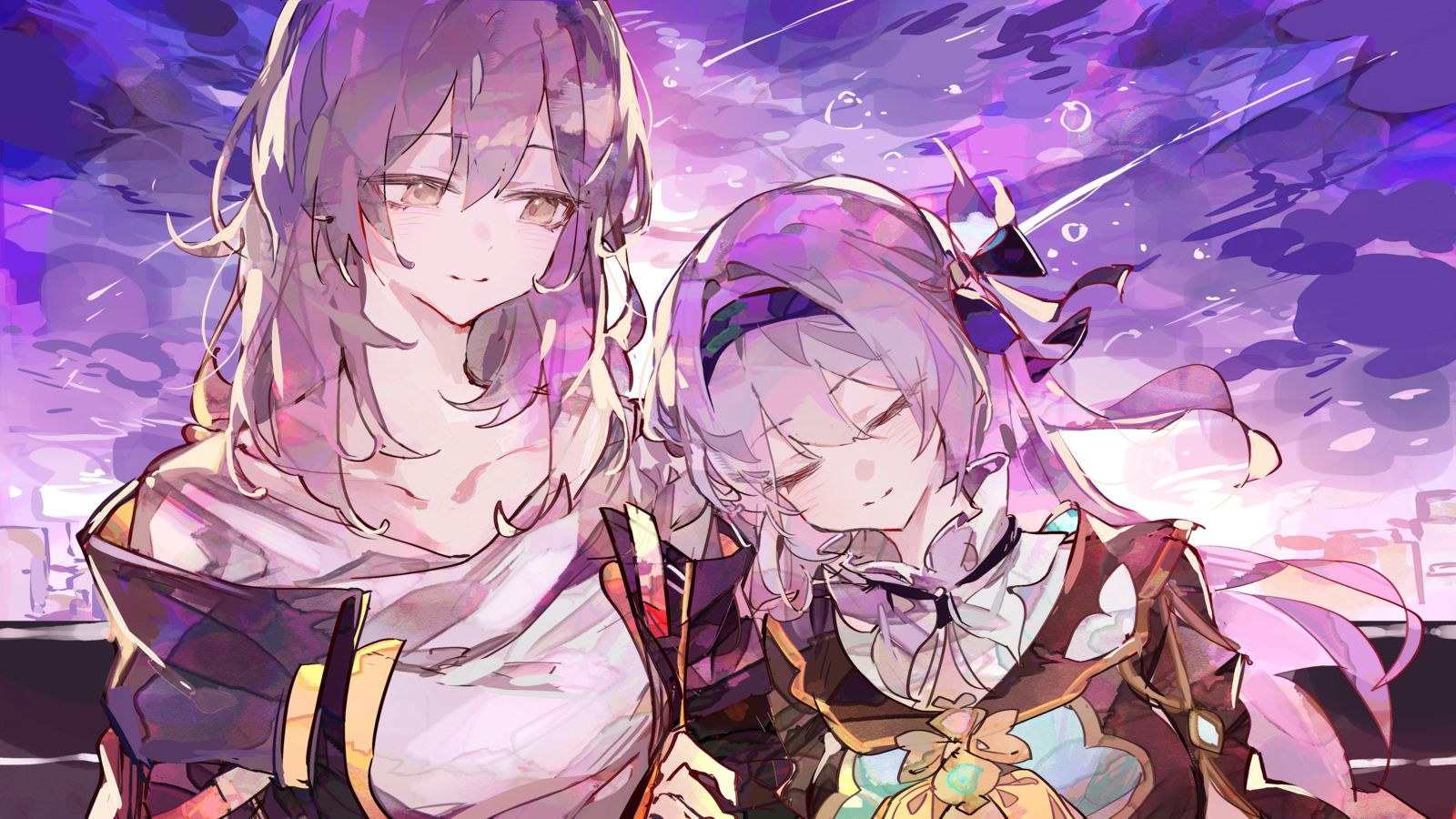 萤火虫插画图片壁纸