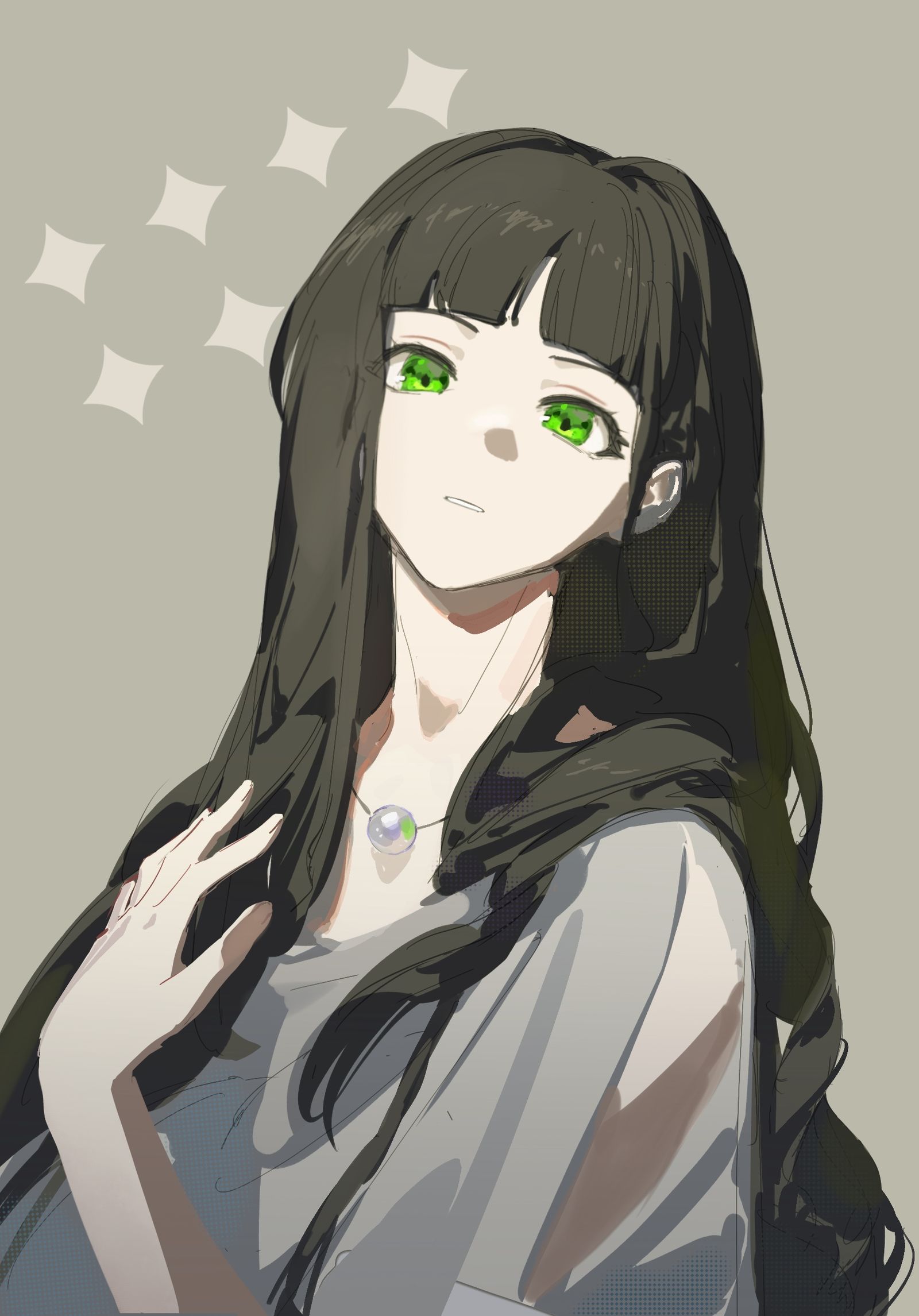 oc摸头发