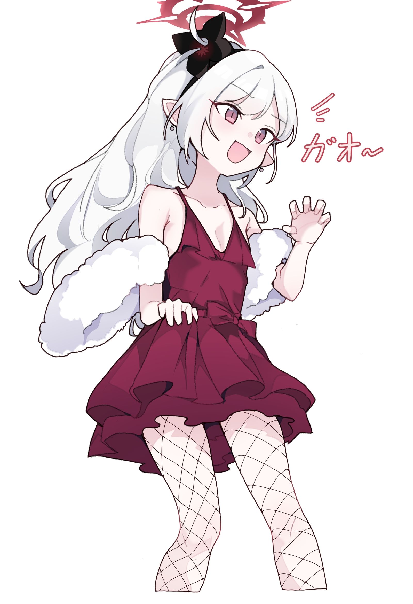 小月礼服插画图片壁纸