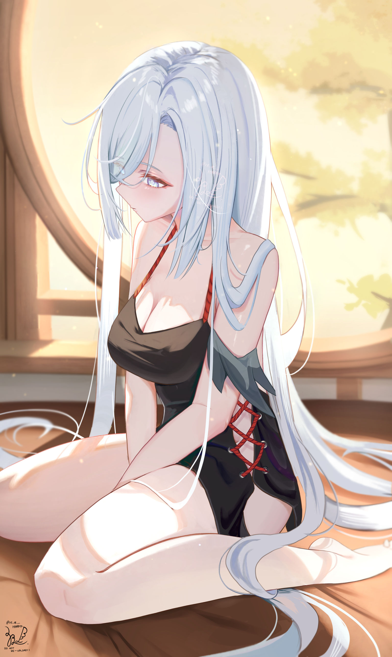 起床申鹤插画图片壁纸