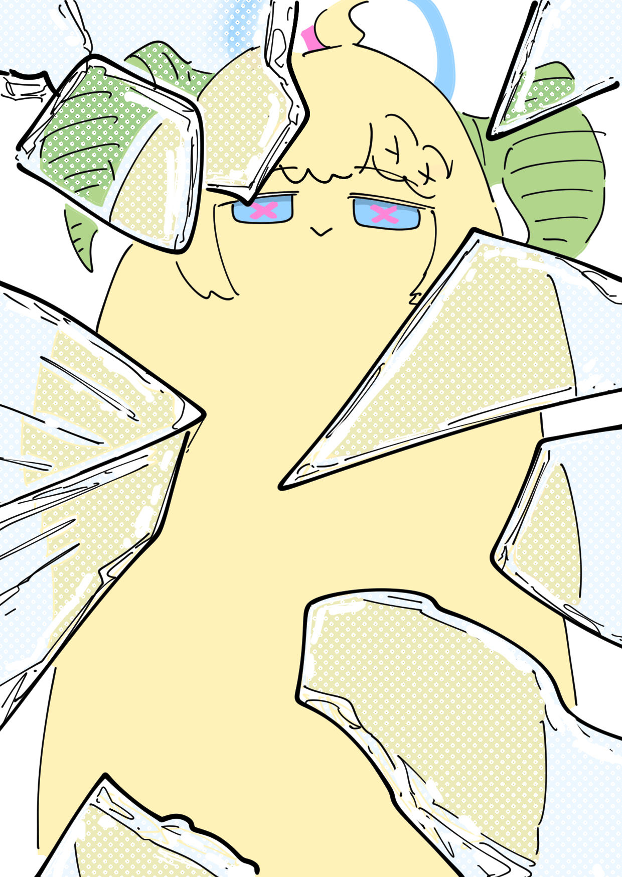 简单荷包总结9插画图片壁纸