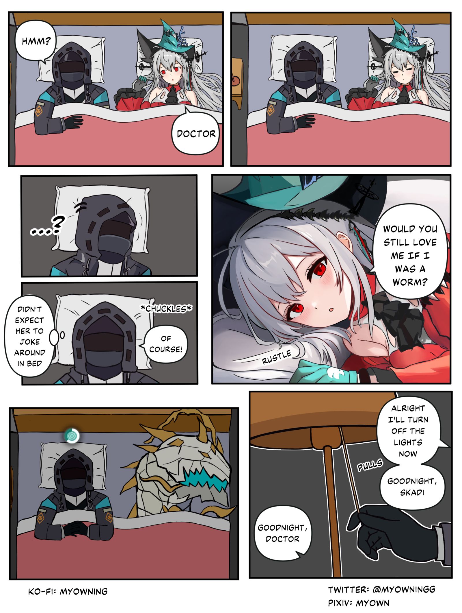 Skadi?插画图片壁纸