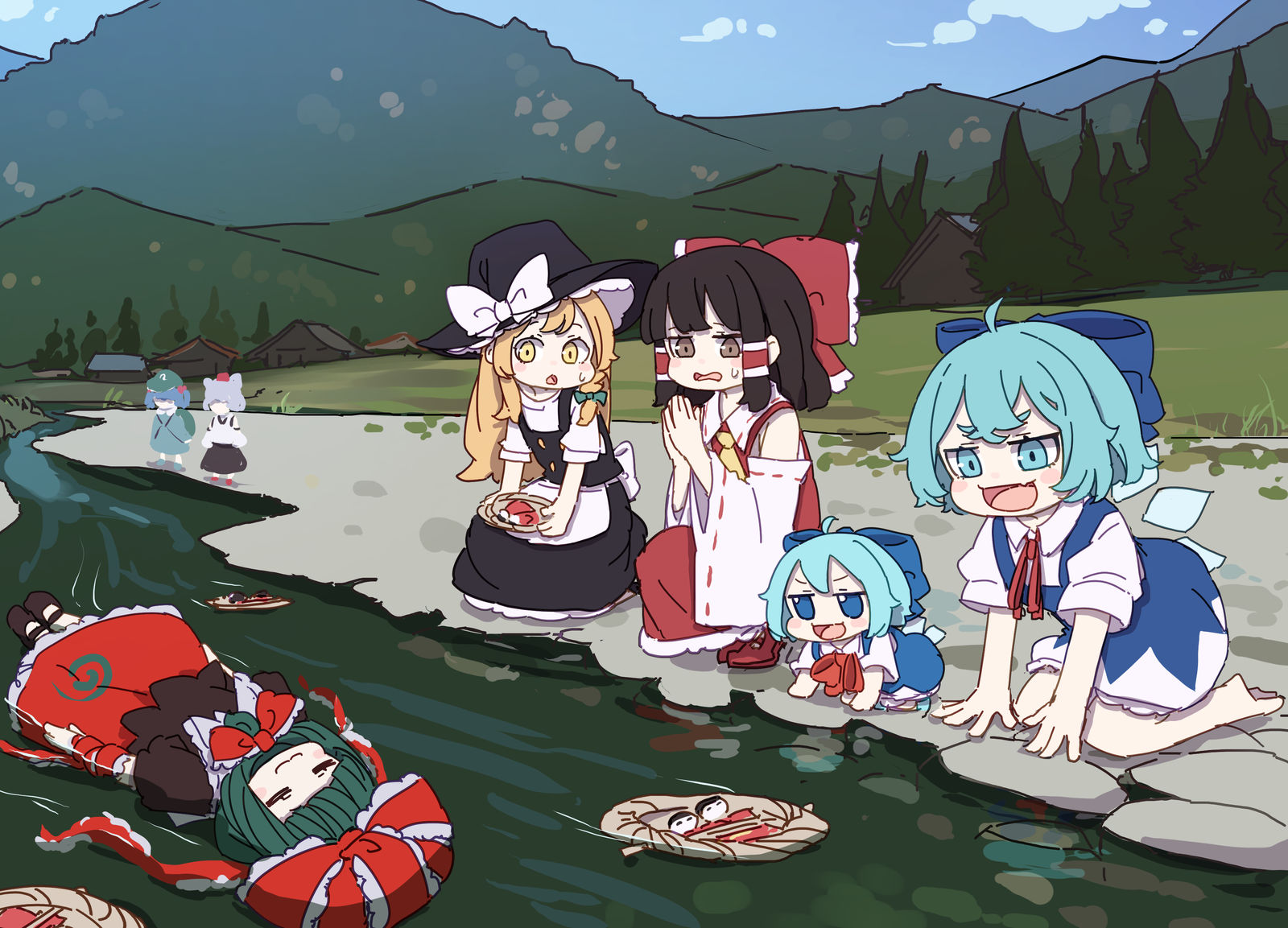 流雏插画图片壁纸