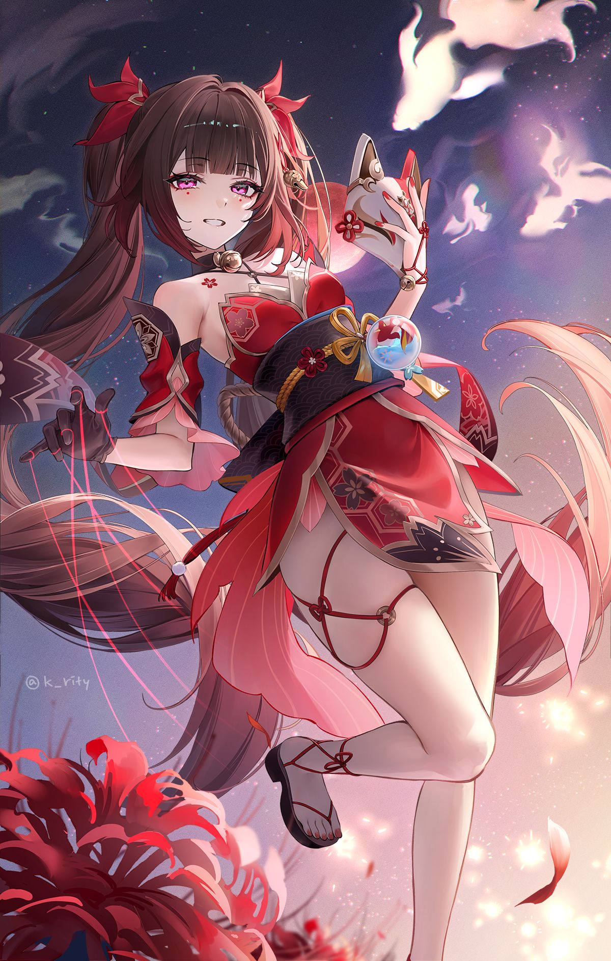 花火插画图片壁纸
