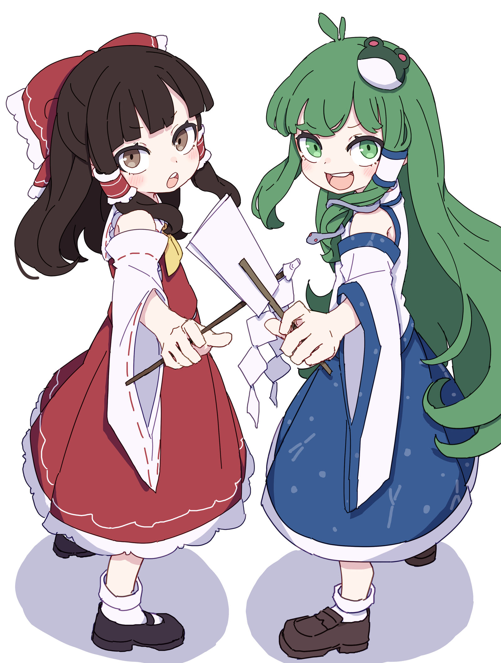 巫女节插画图片壁纸