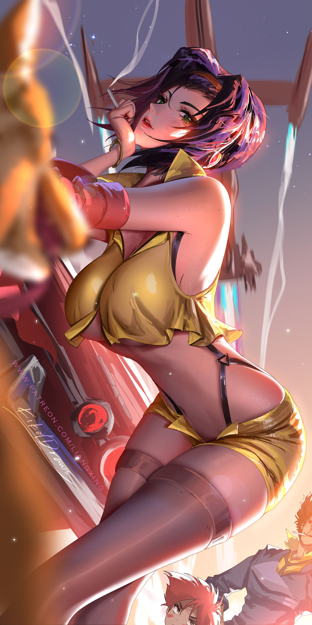 Faye Valentine插画图片壁纸