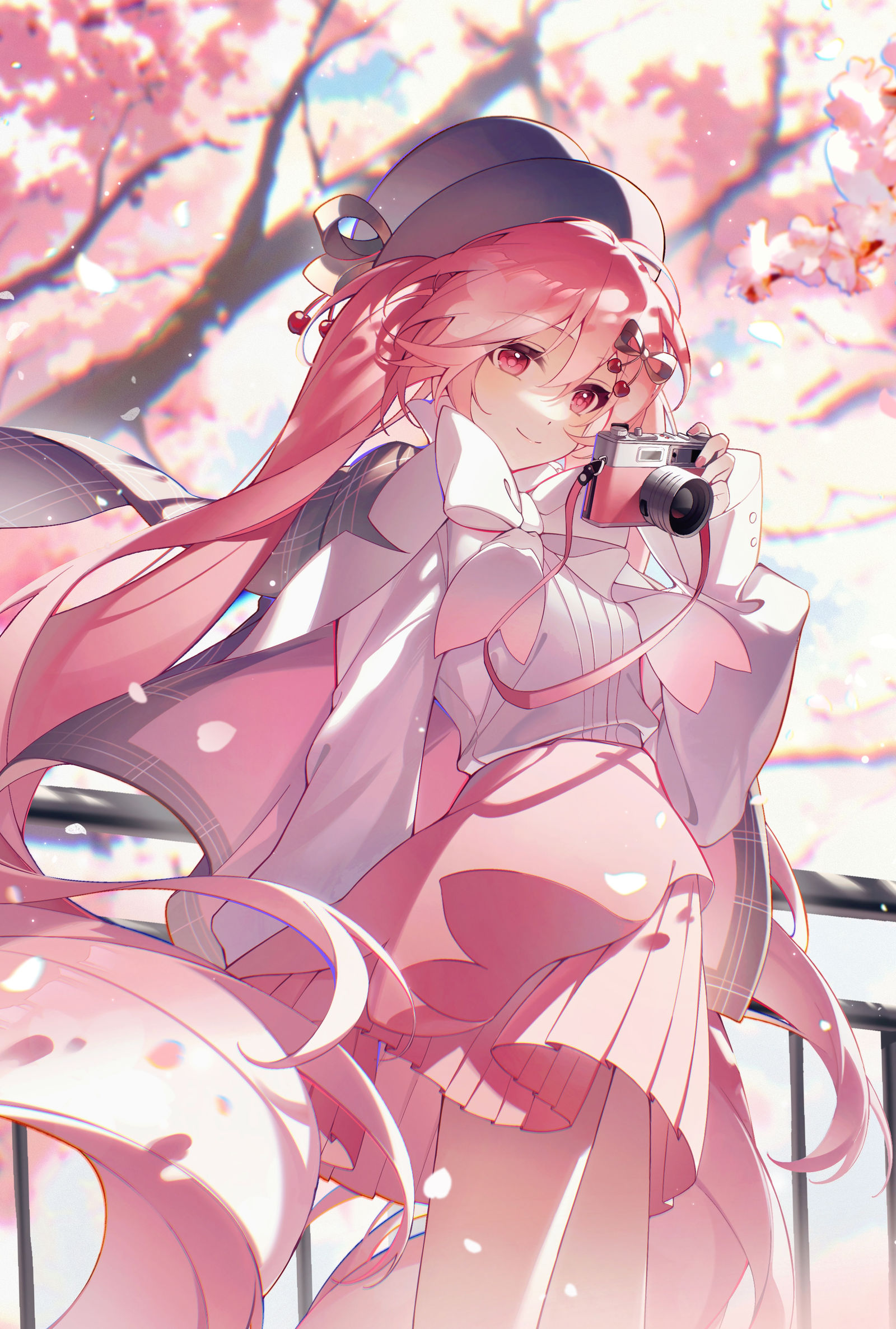 桜插画图片壁纸