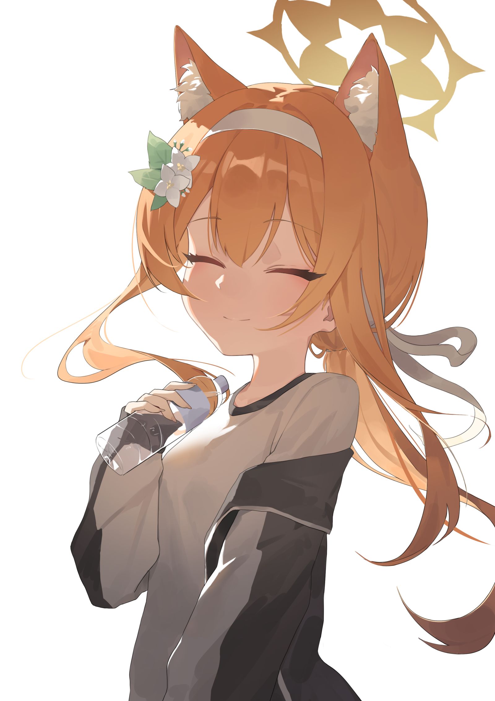 玛丽和sensei一起很幸福插画图片壁纸