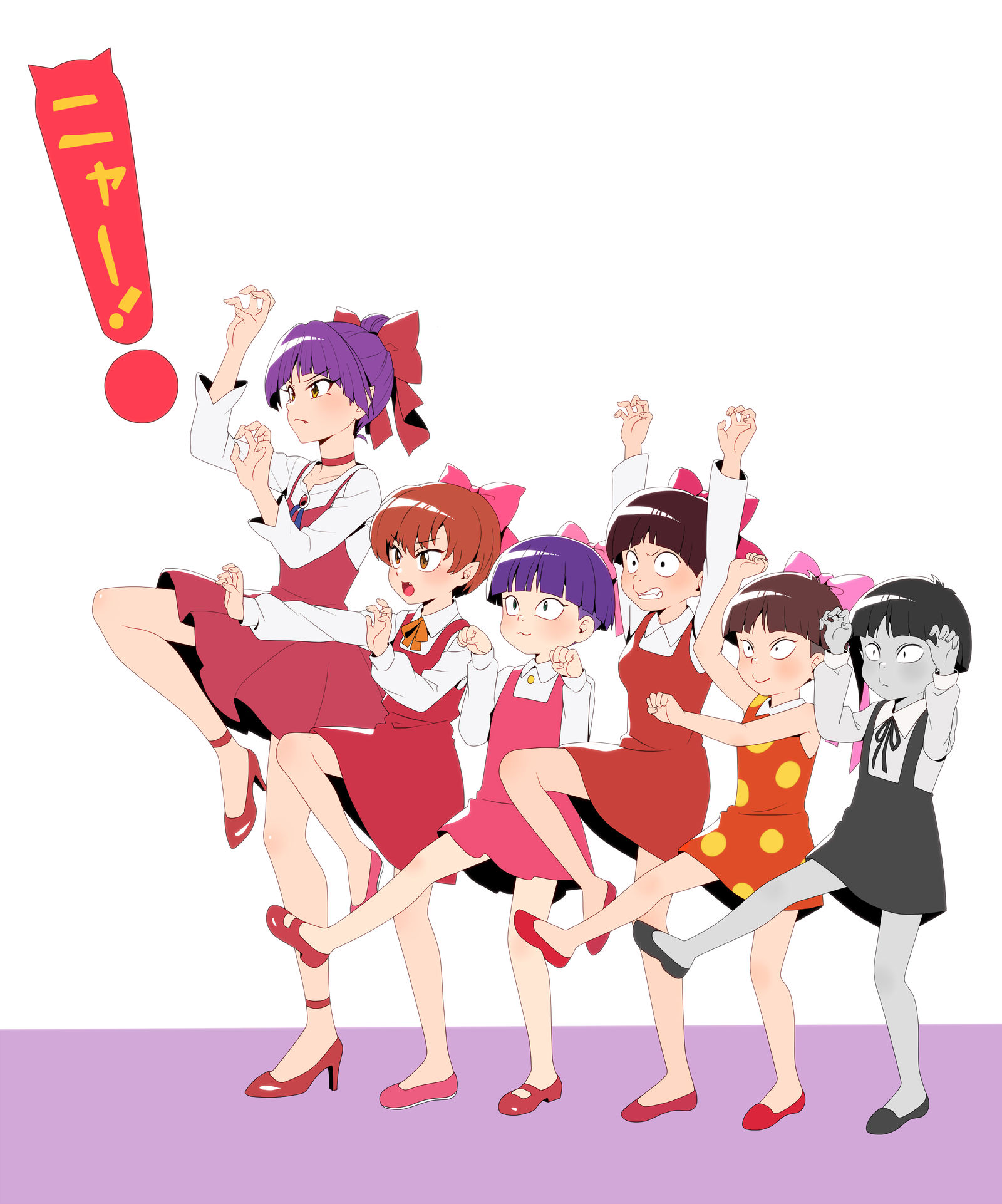 咯吱咯吱总结②插画图片壁纸