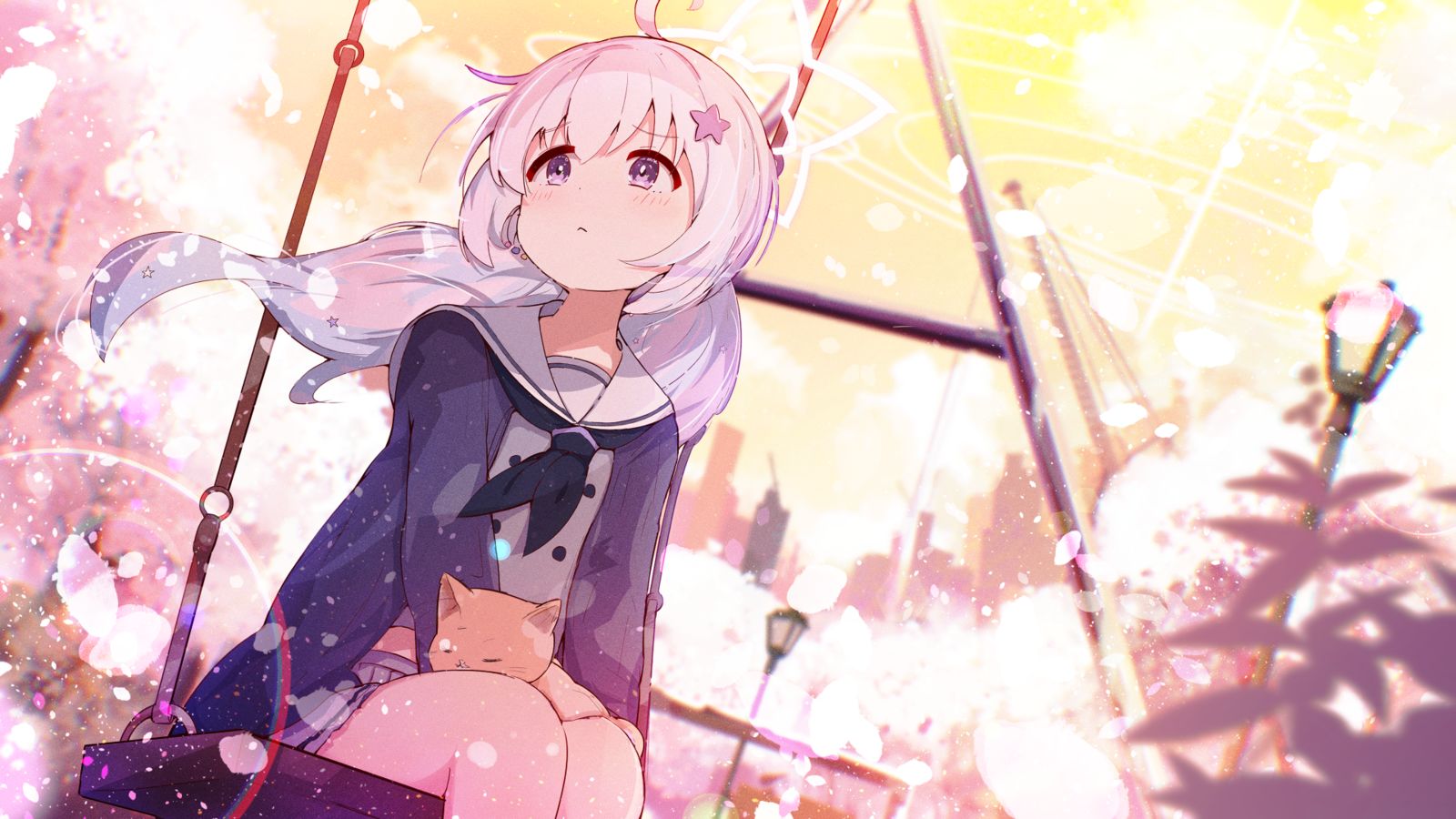 春宵插画图片壁纸