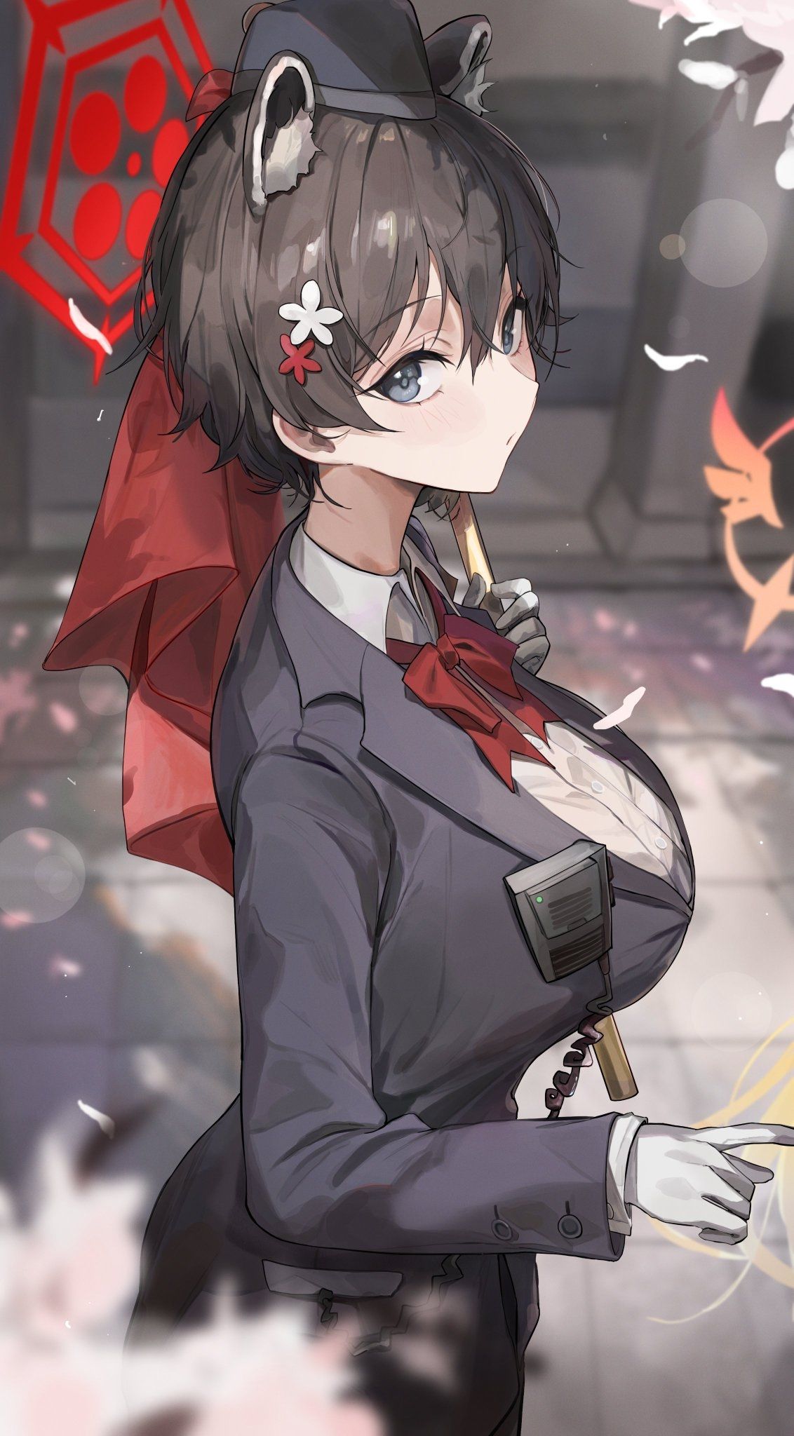 春日山茶（导游）插画图片壁纸