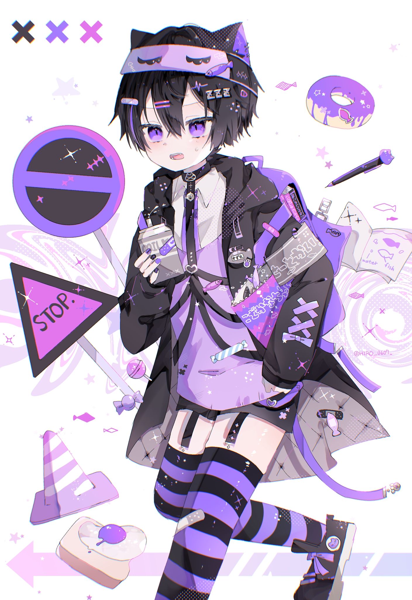 睡了~~~插画图片壁纸