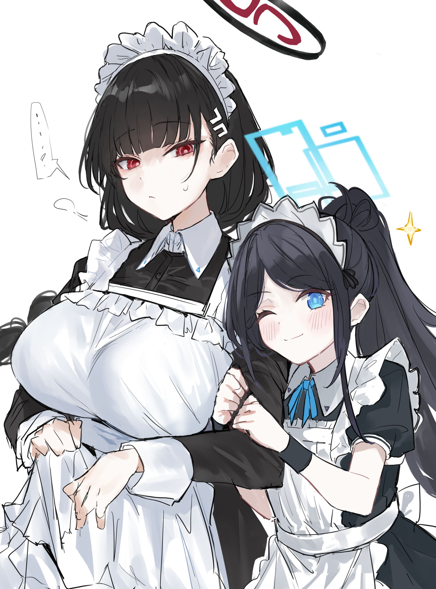女仆✨插画图片壁纸