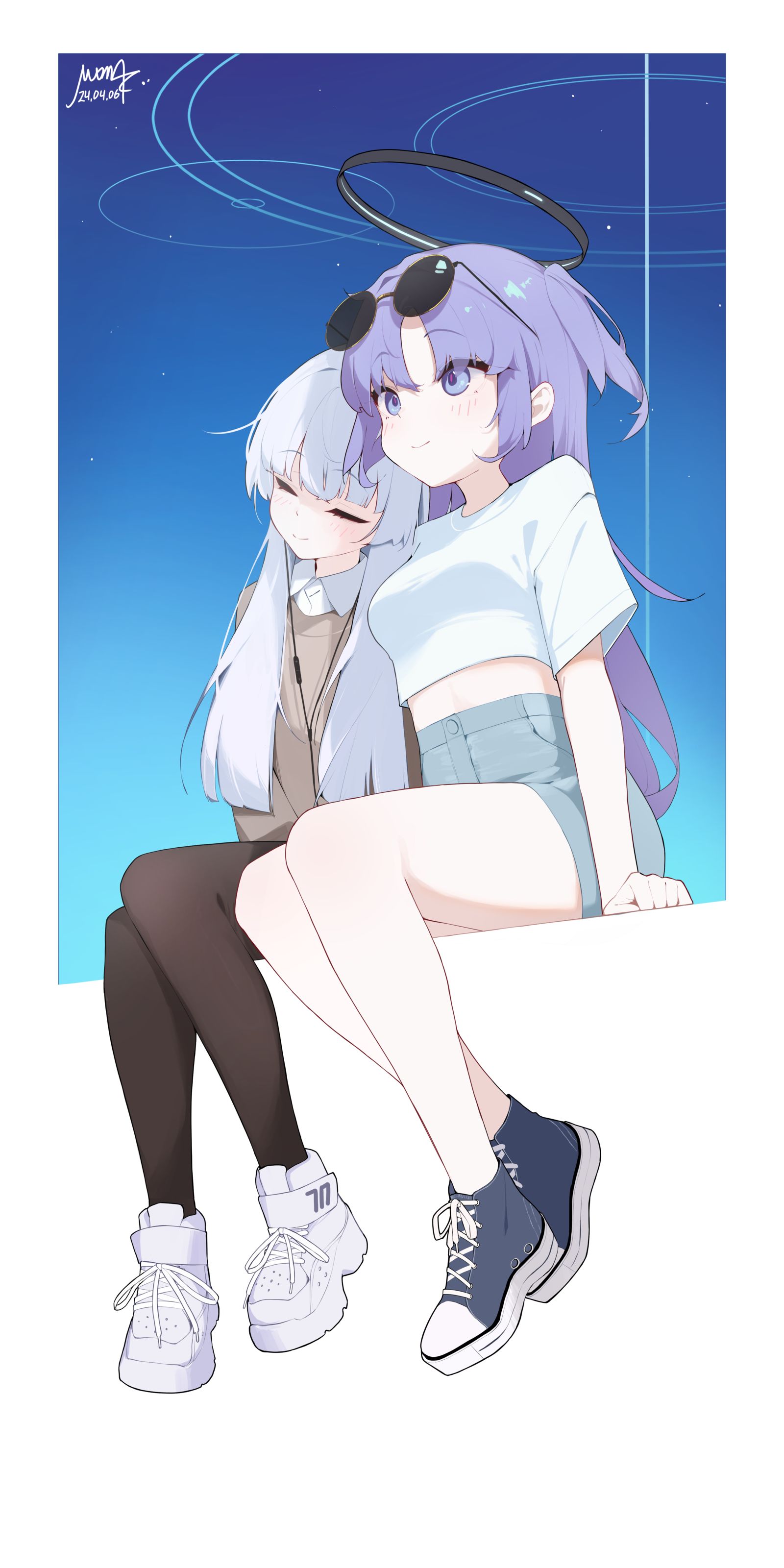 Hayase yuuka_Blue archive 11插画图片壁纸