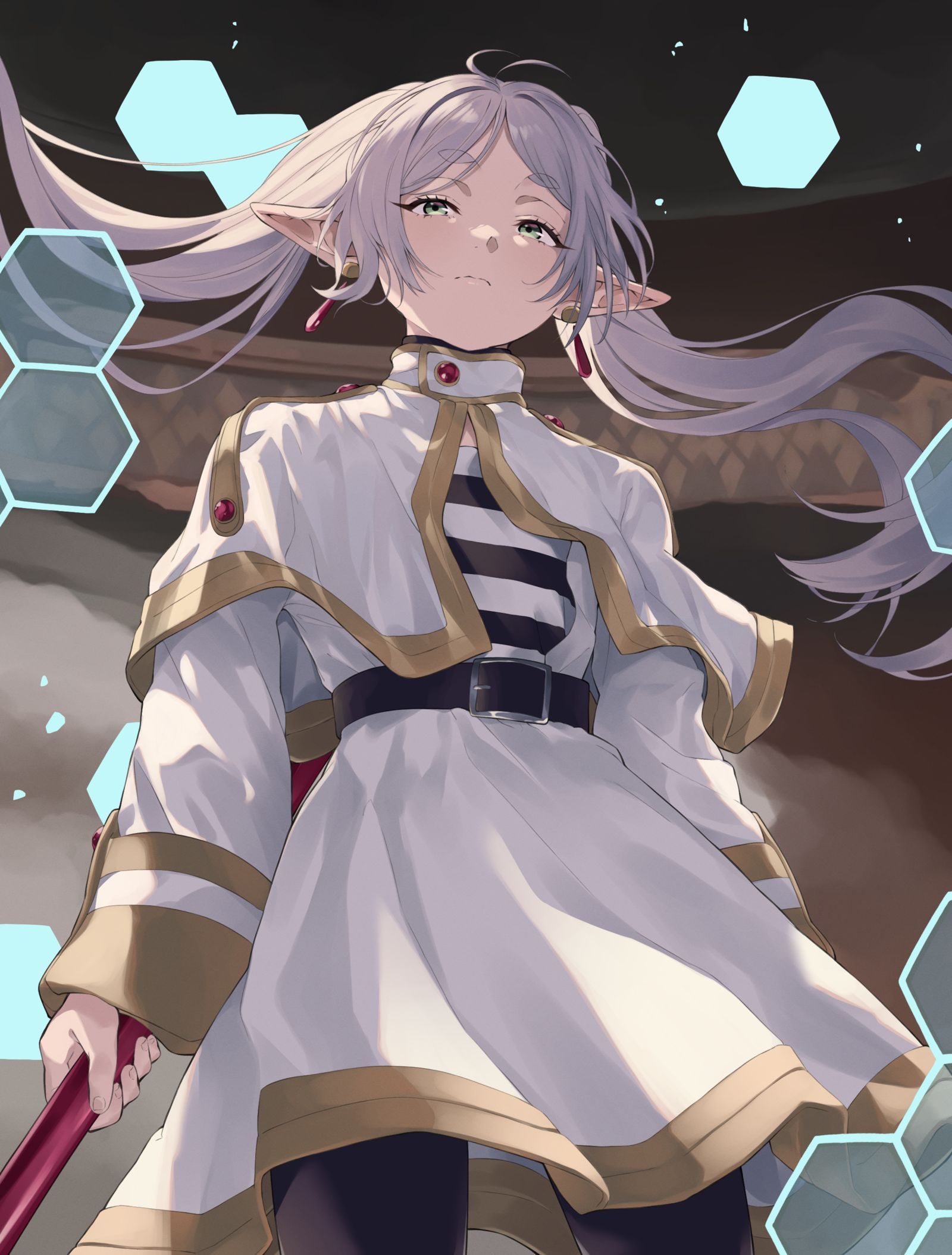 ＜(ㆆ_ㆆ)＞插画图片壁纸