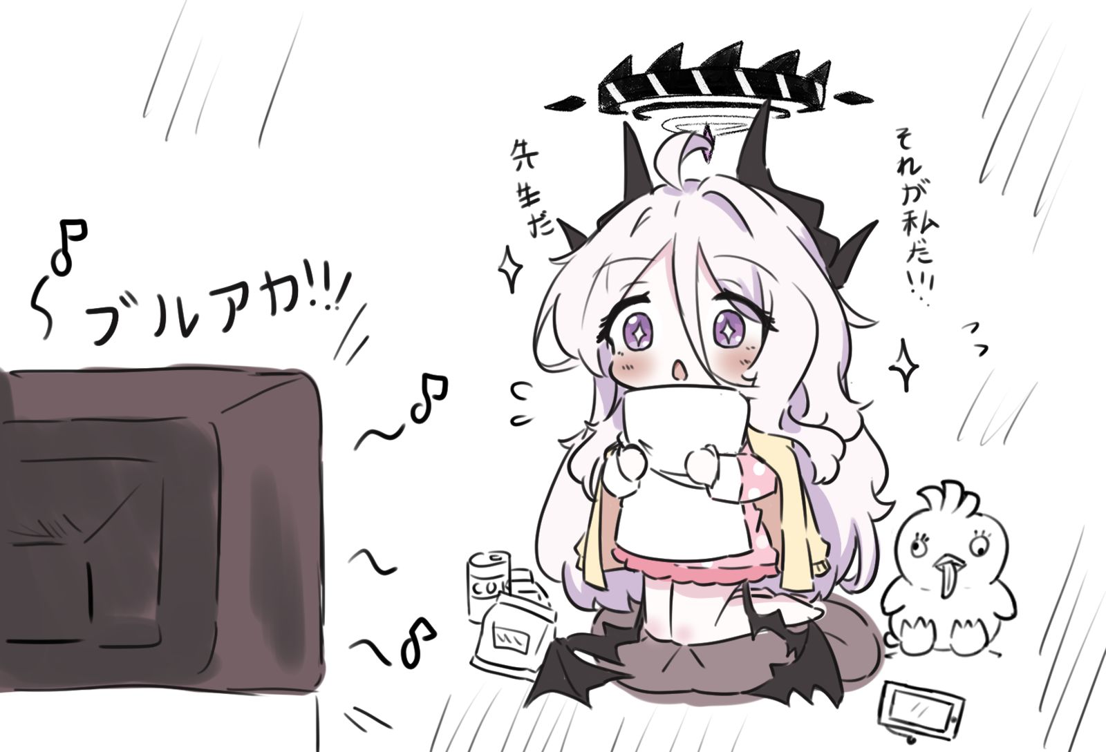 小雏也非常渴望动画~插画图片壁纸