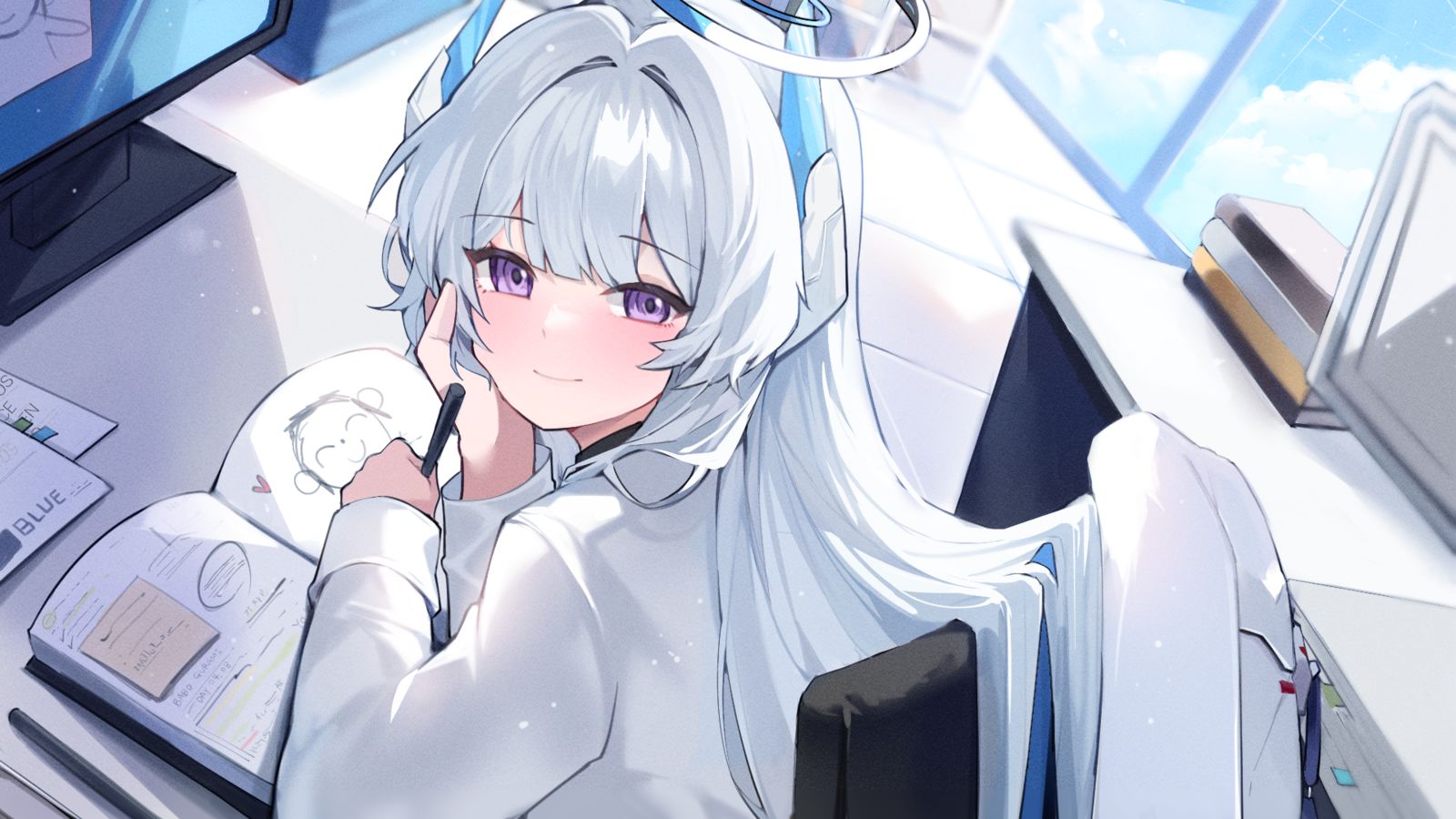 诺亚插画图片壁纸