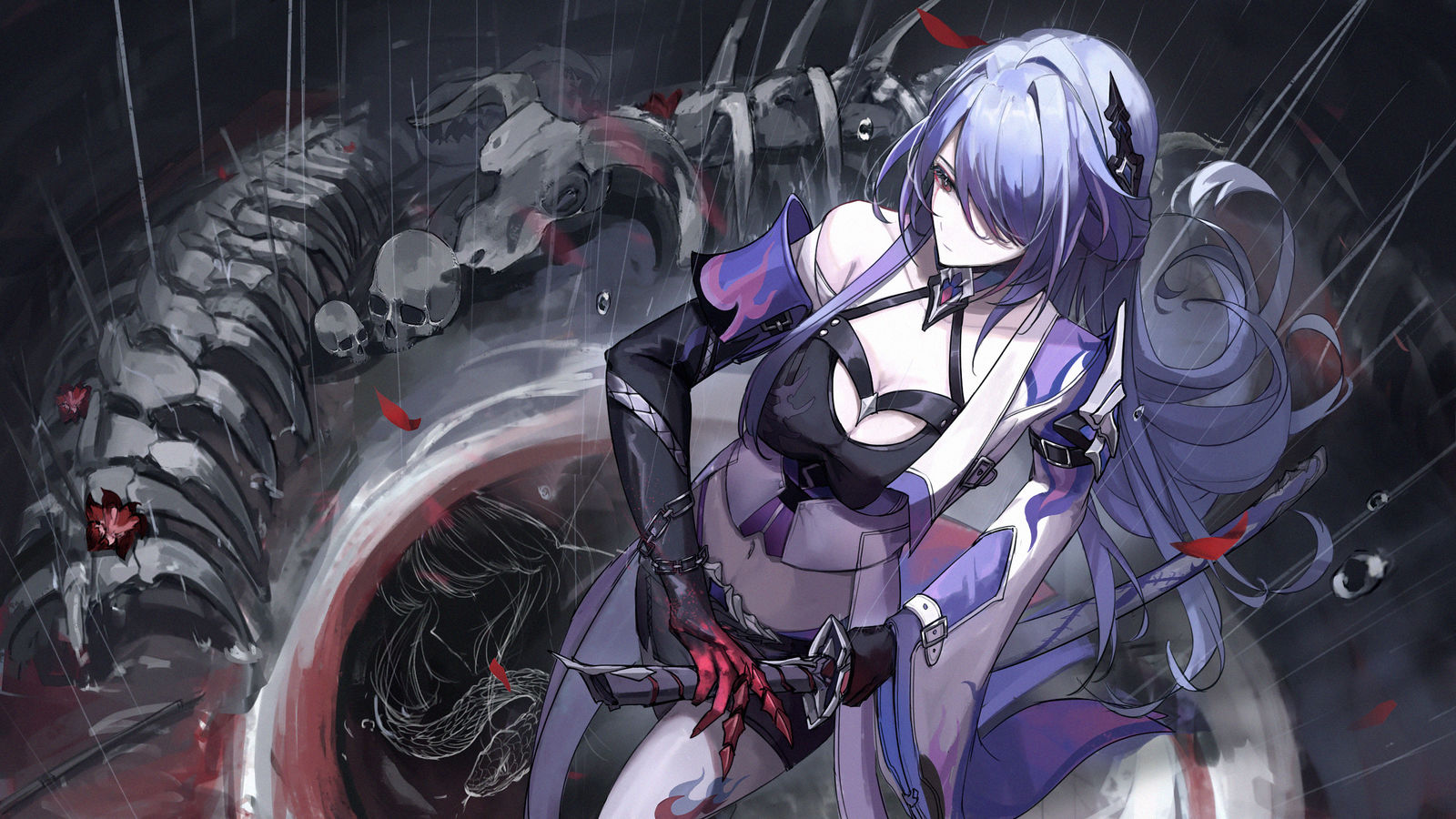 雨插画图片壁纸