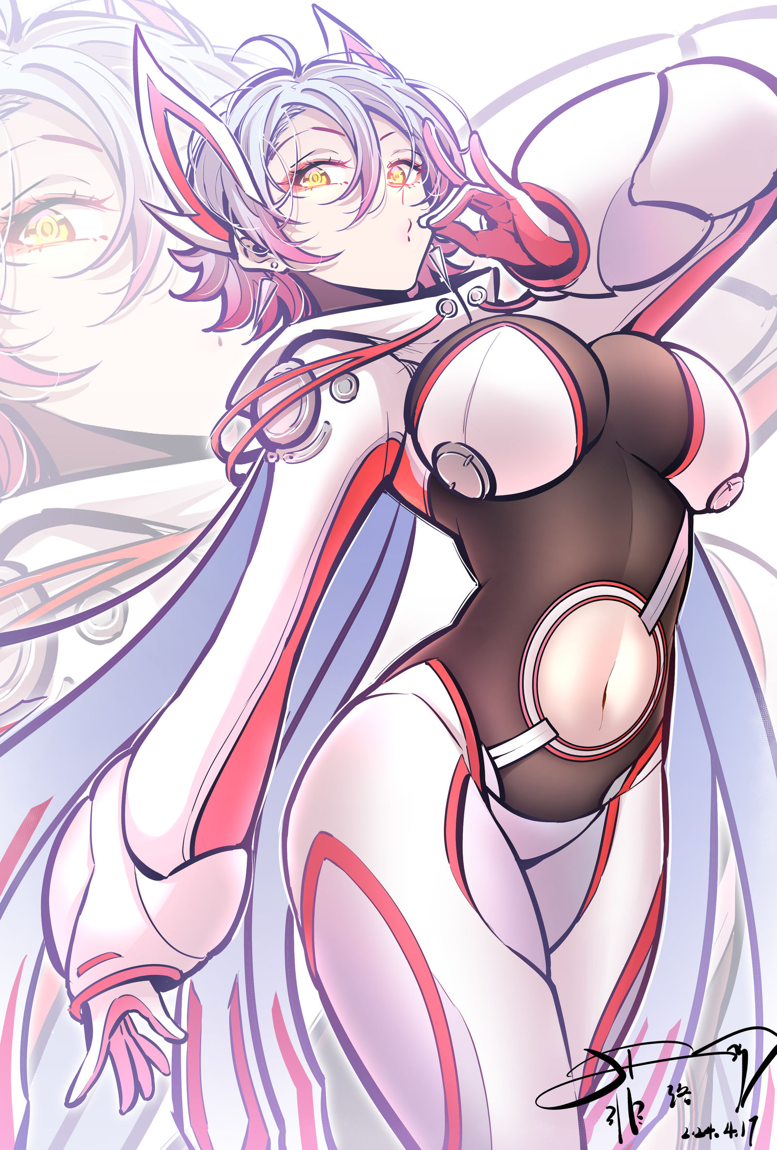 极狐mk9娘插画图片壁纸