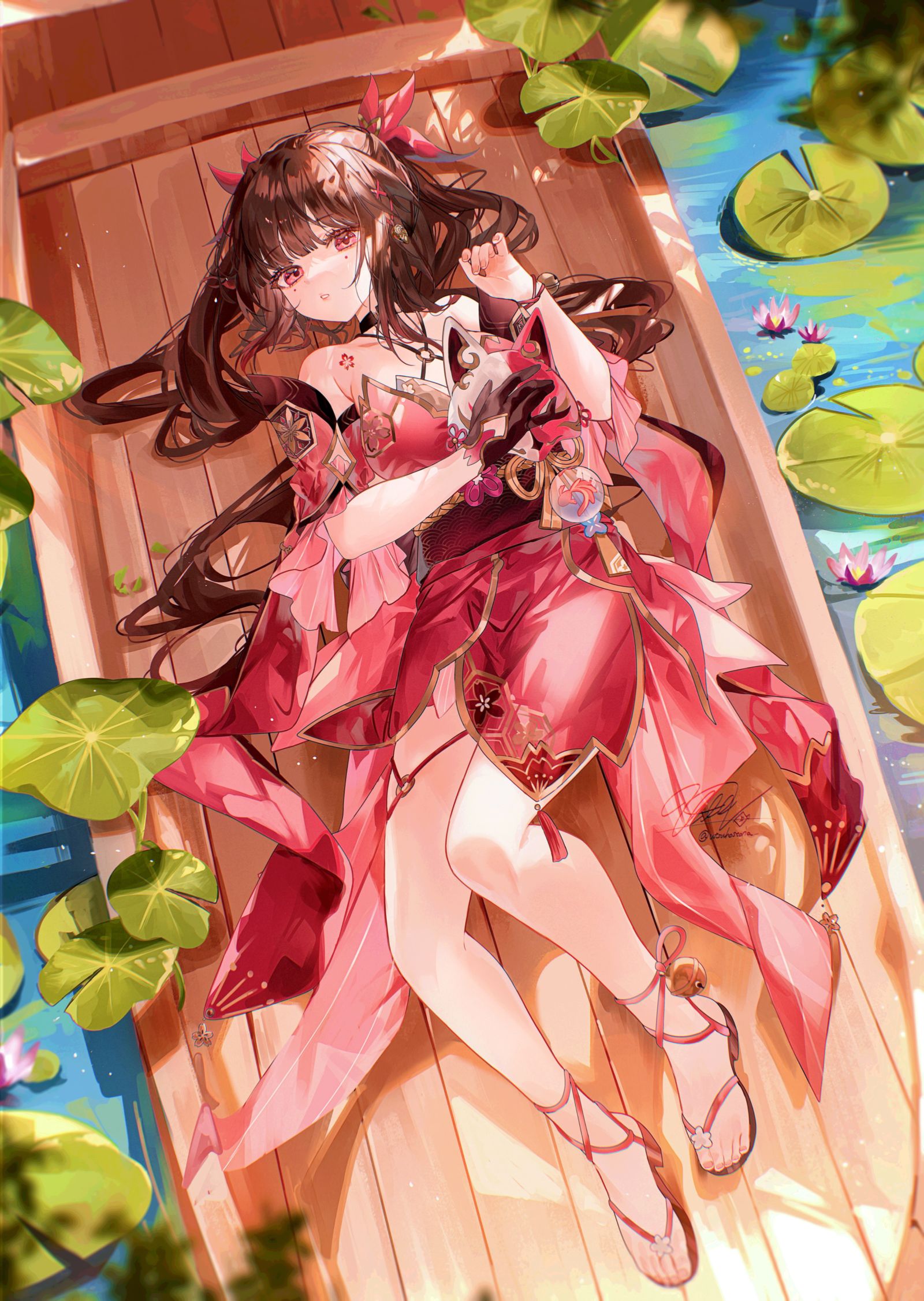 摇动插画图片壁纸