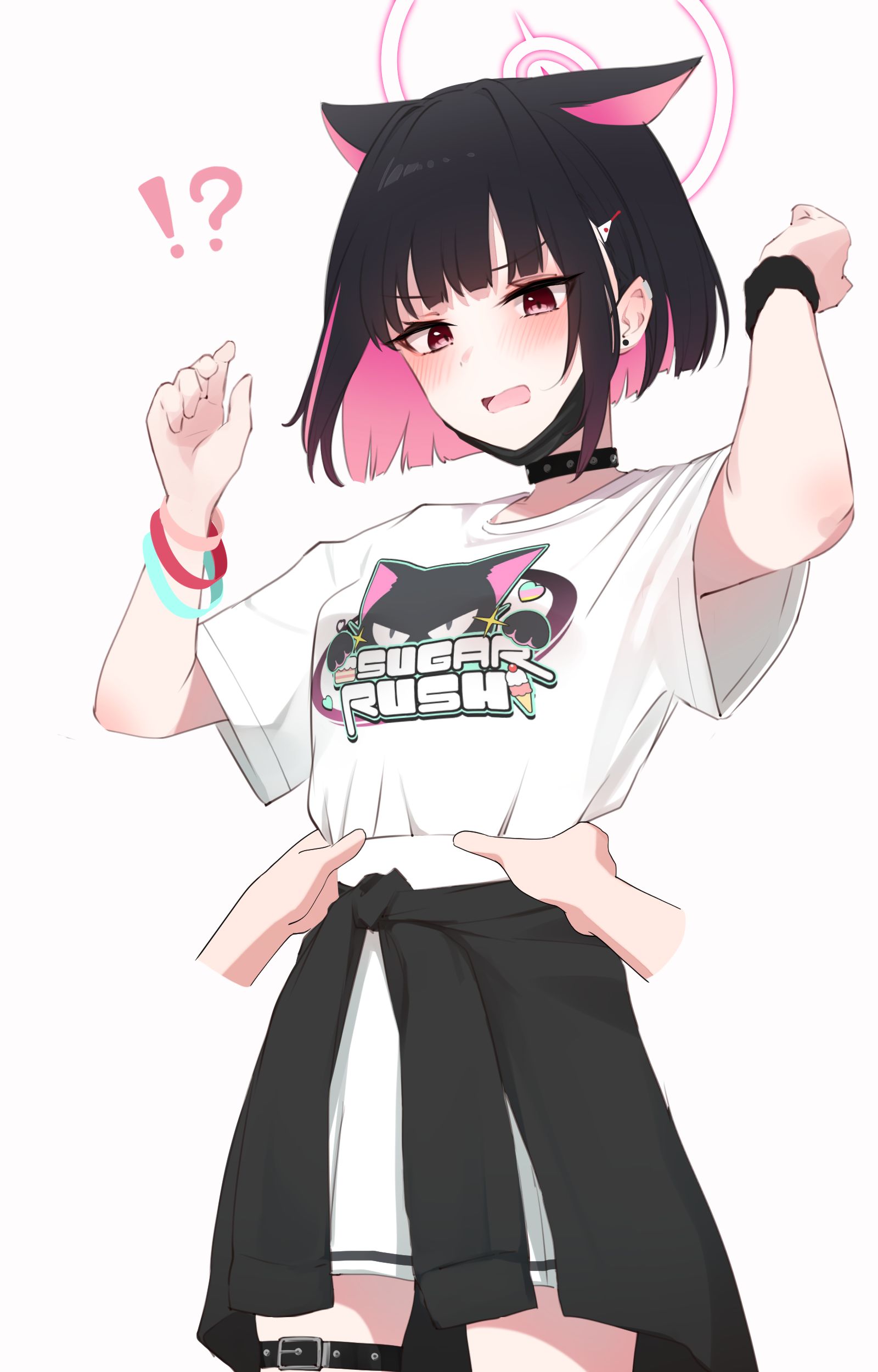 Kazusa的腰好细啊插画图片壁纸