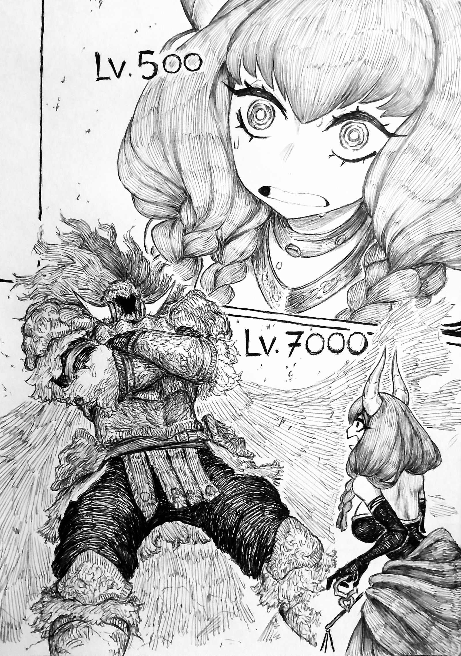 Mana Measuring Contest插画图片壁纸
