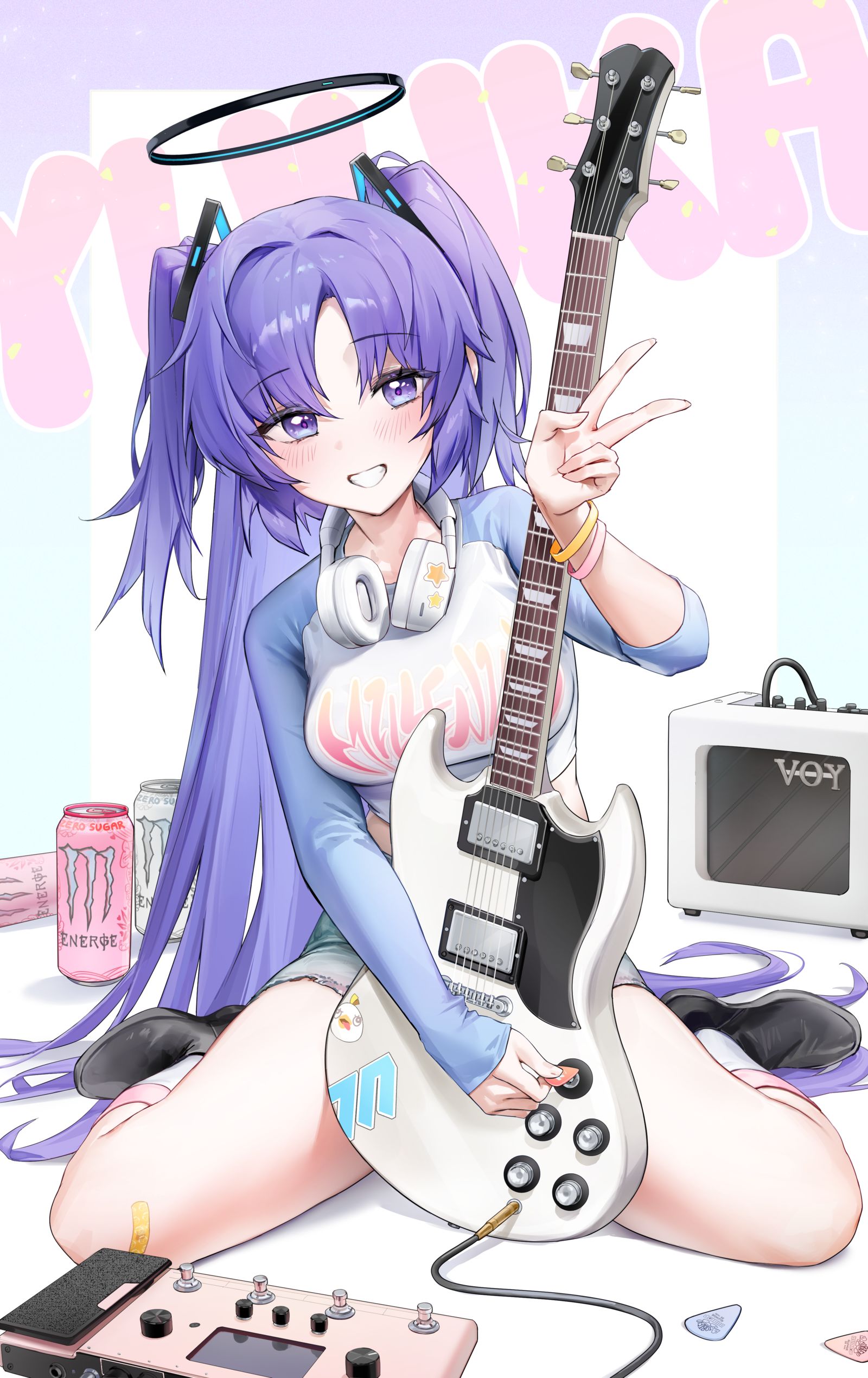 女孩乐队尤卡！插画图片壁纸