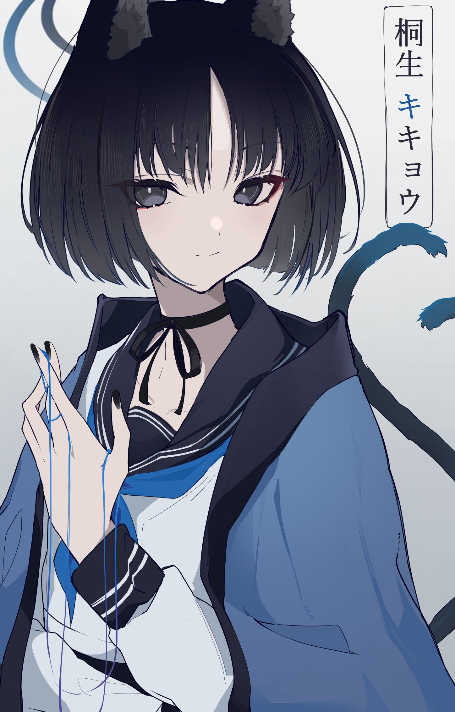 桔梗插画图片壁纸