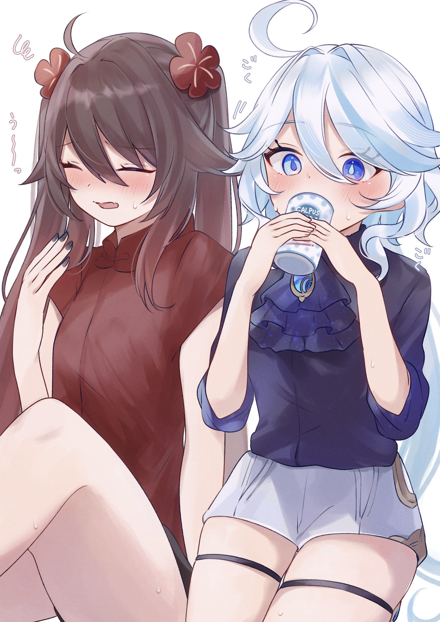 热～！插画图片壁纸