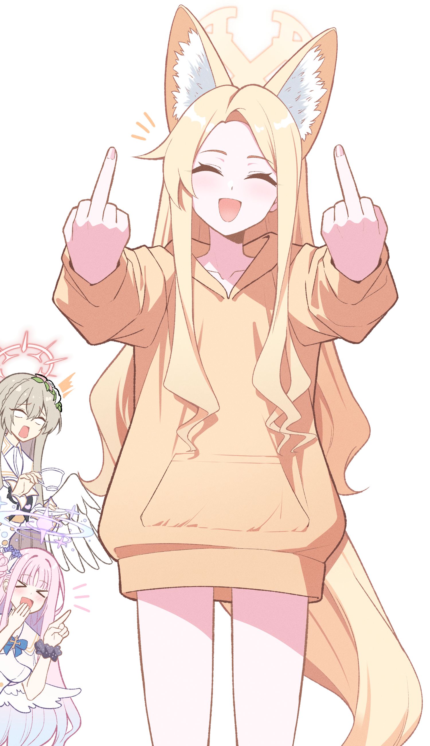 茶会插画图片壁纸